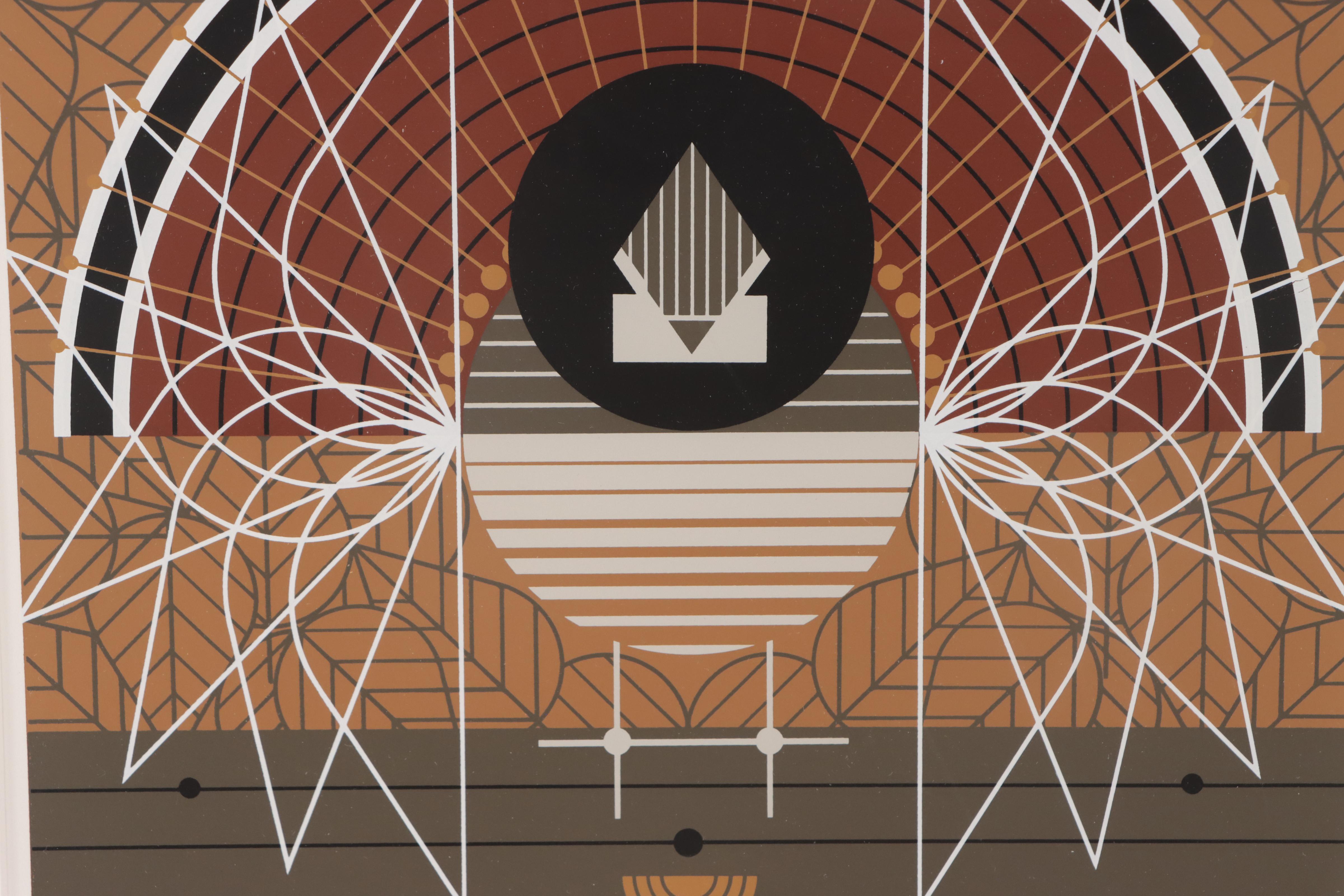 Charley Harper Serigraph "Wingding," 1985