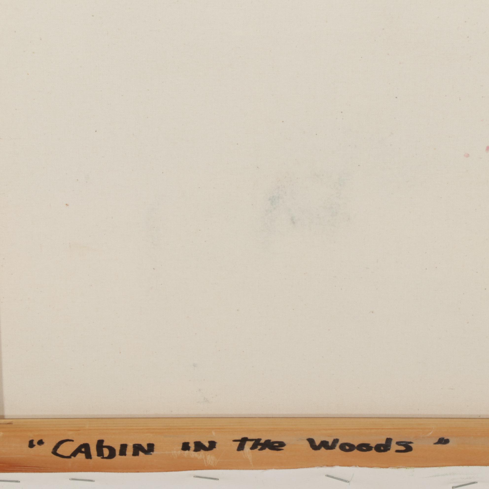 Charles Gelsleichter Acrylic Paintings of Rural Cottages, Circa 2000