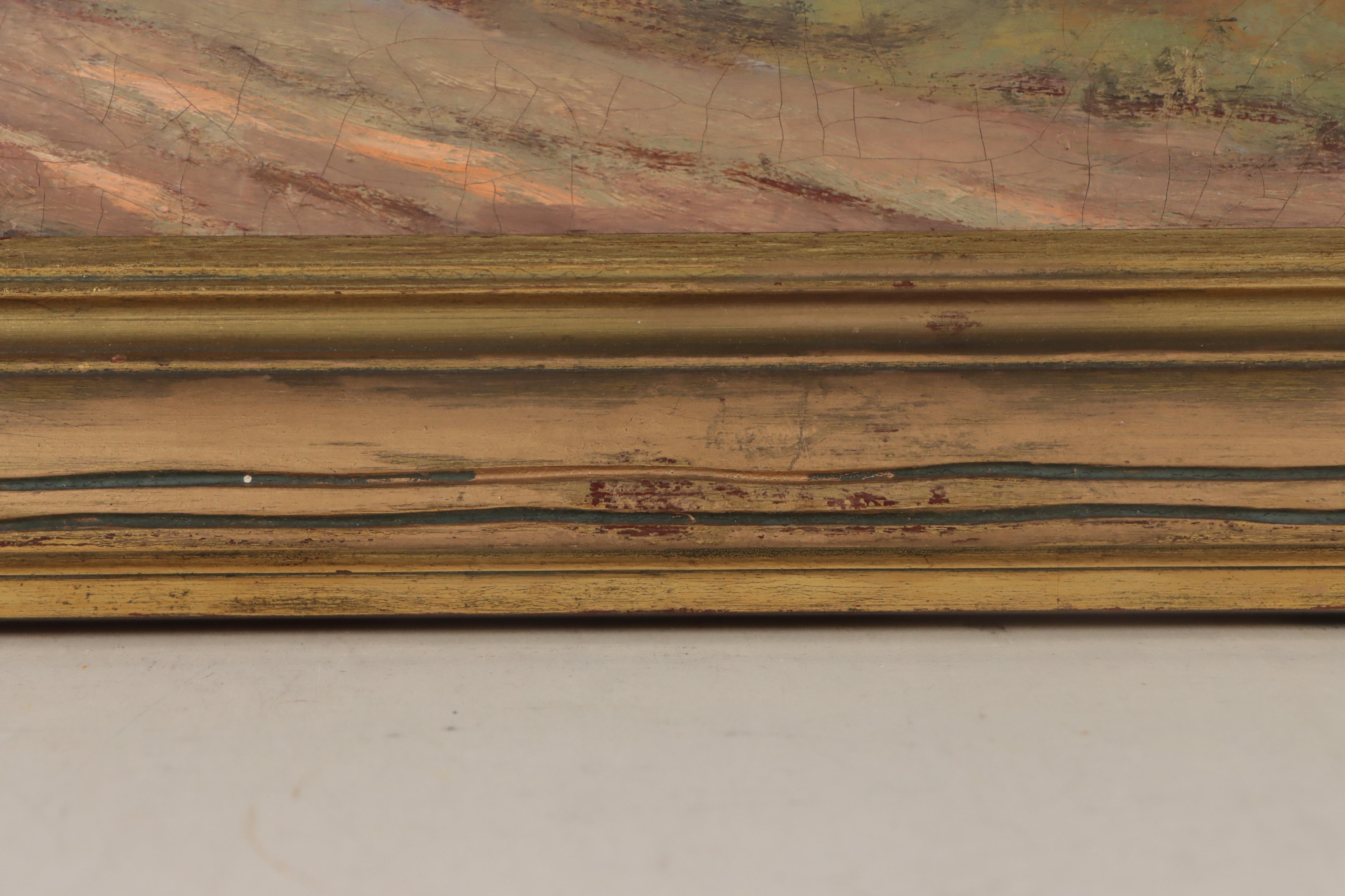 John Drapp Landscape Oil Painting, 1931