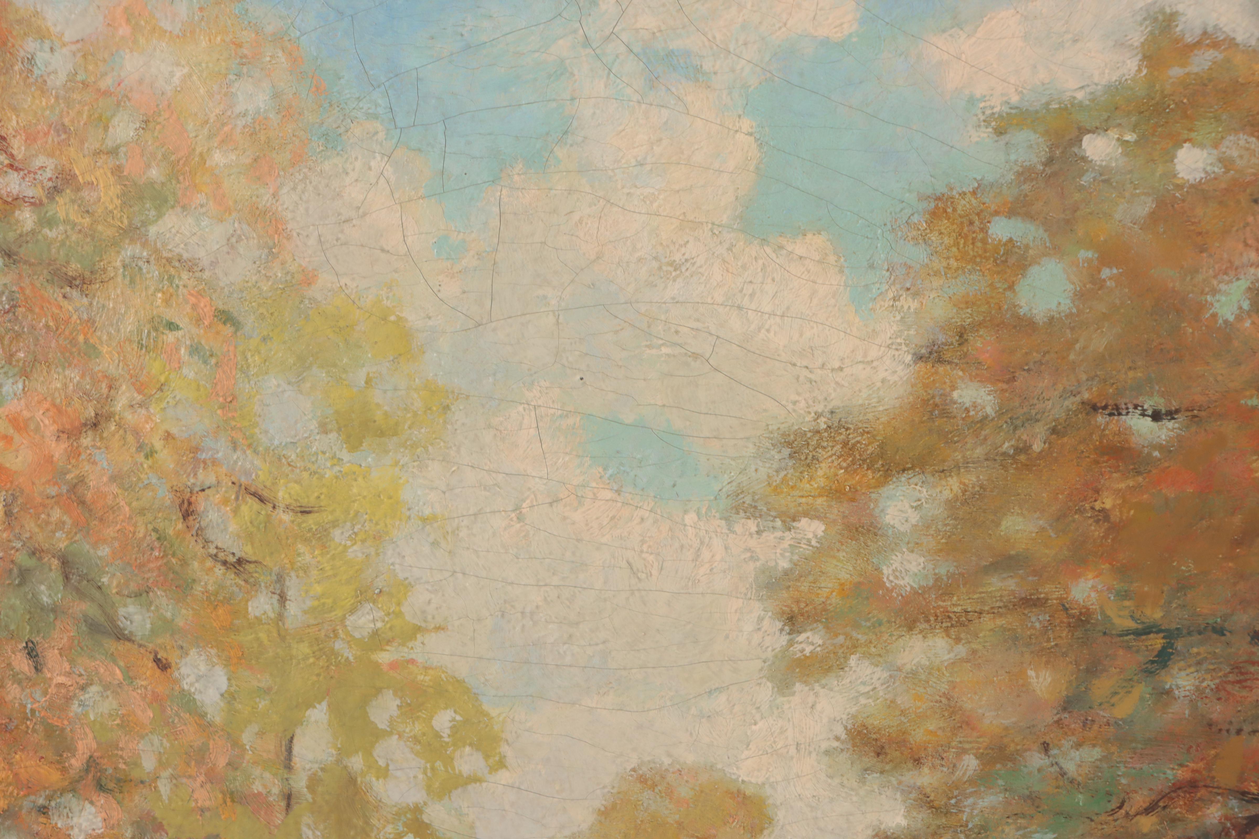 John Drapp Landscape Oil Painting, 1931