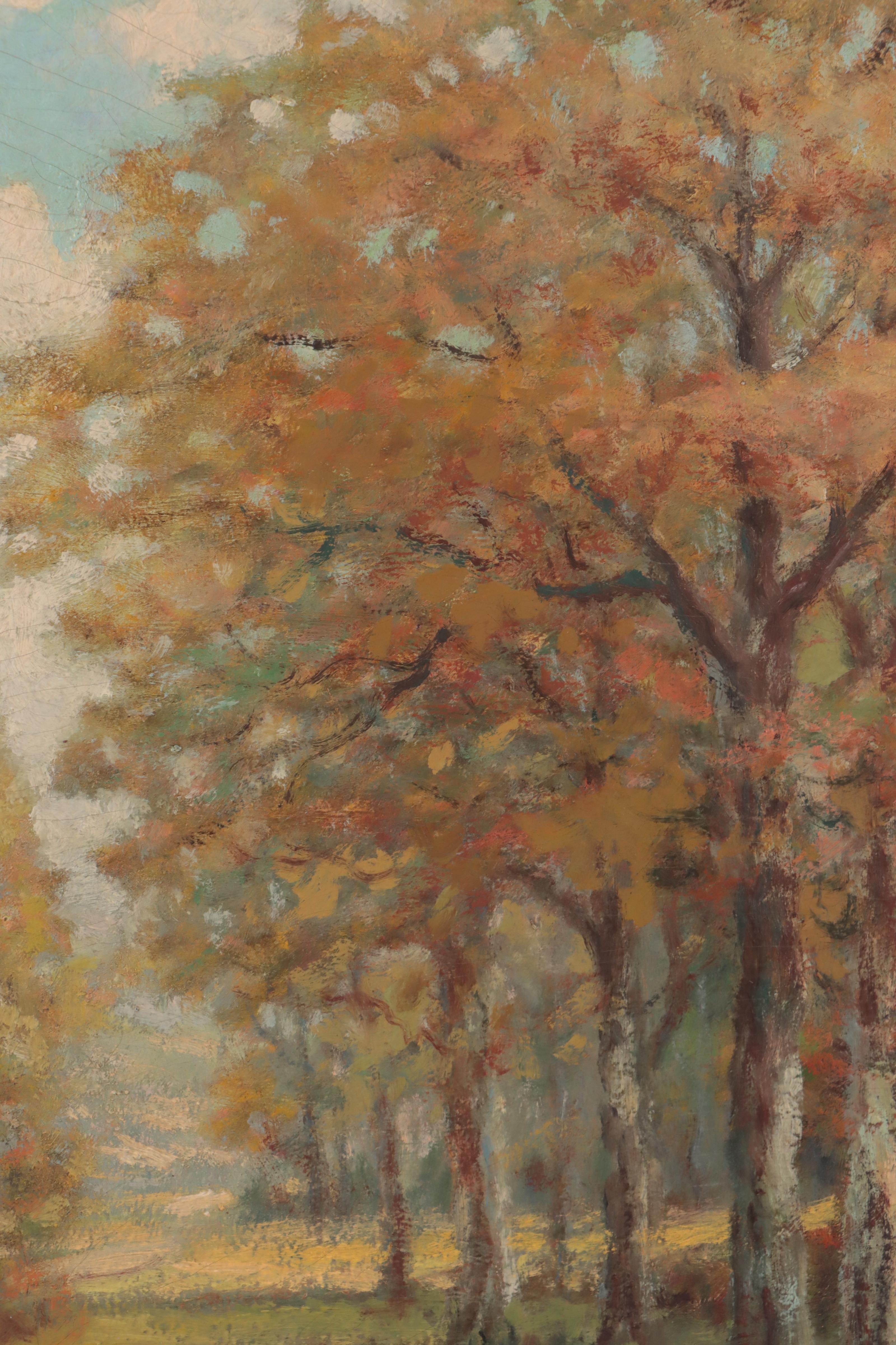 John Drapp Landscape Oil Painting, 1931