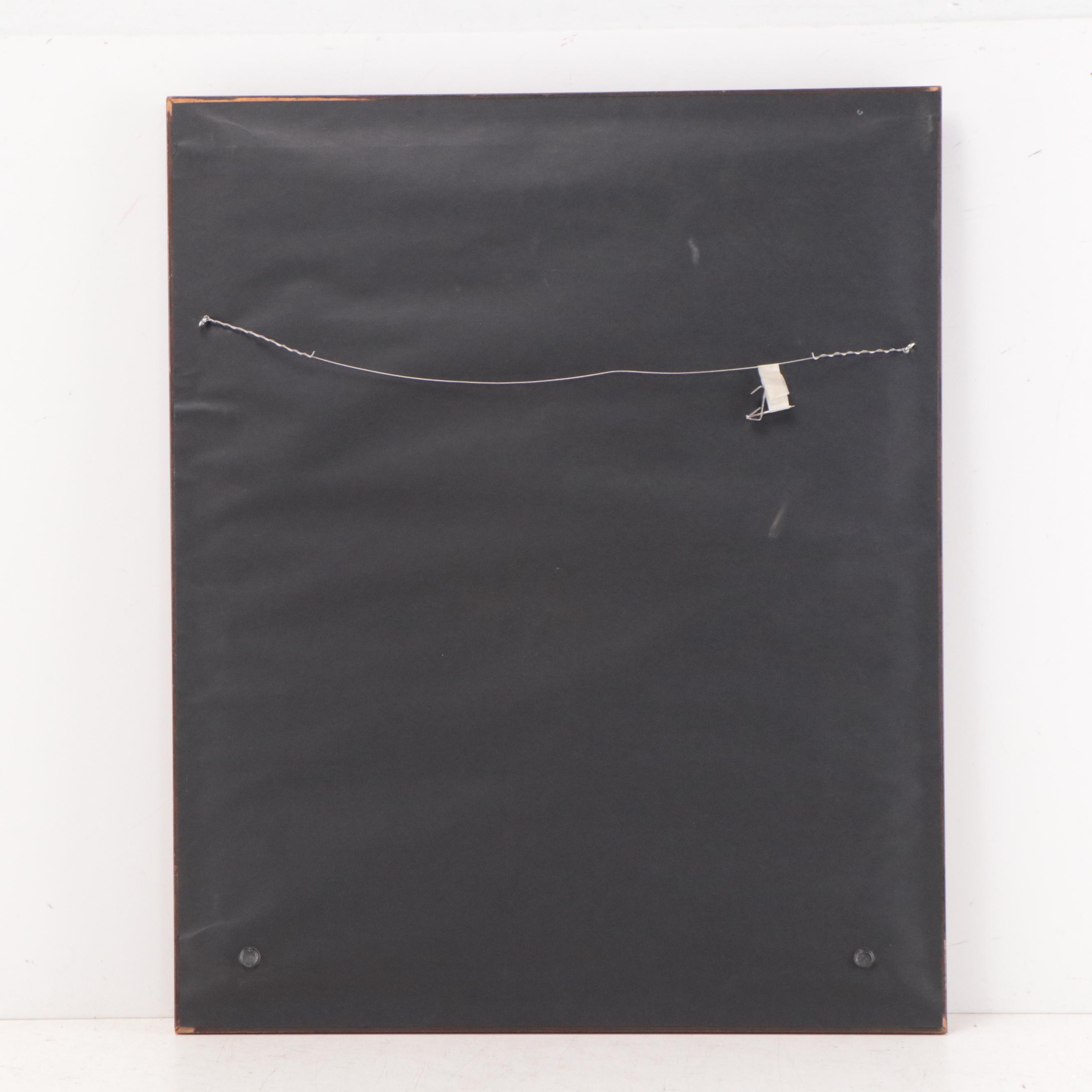 Miriam Ecker Sanguine Etching "Entrancement"