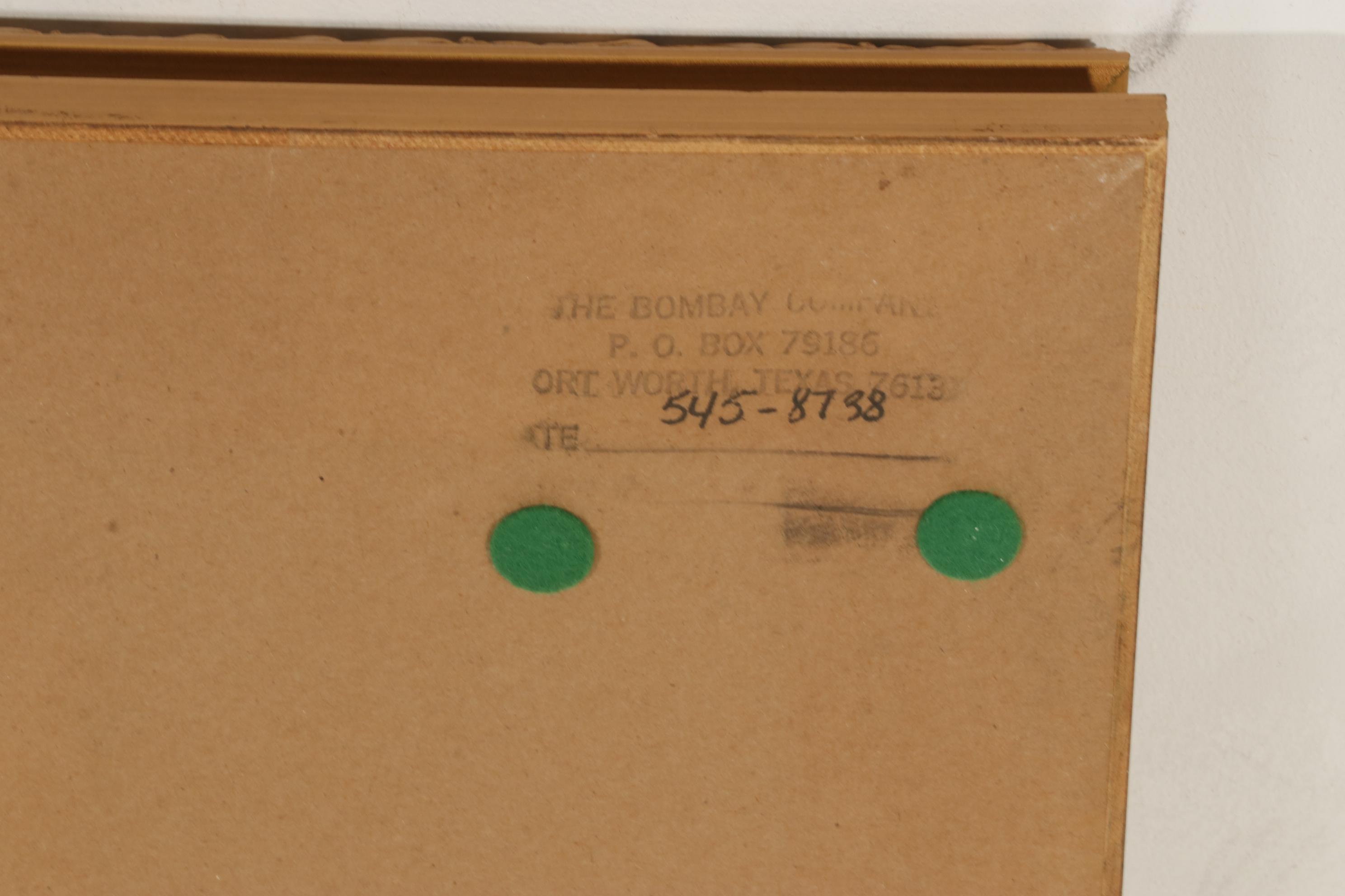 The Bombay Company Neoclassical Style Wall Shelves and Giltwood Mirror