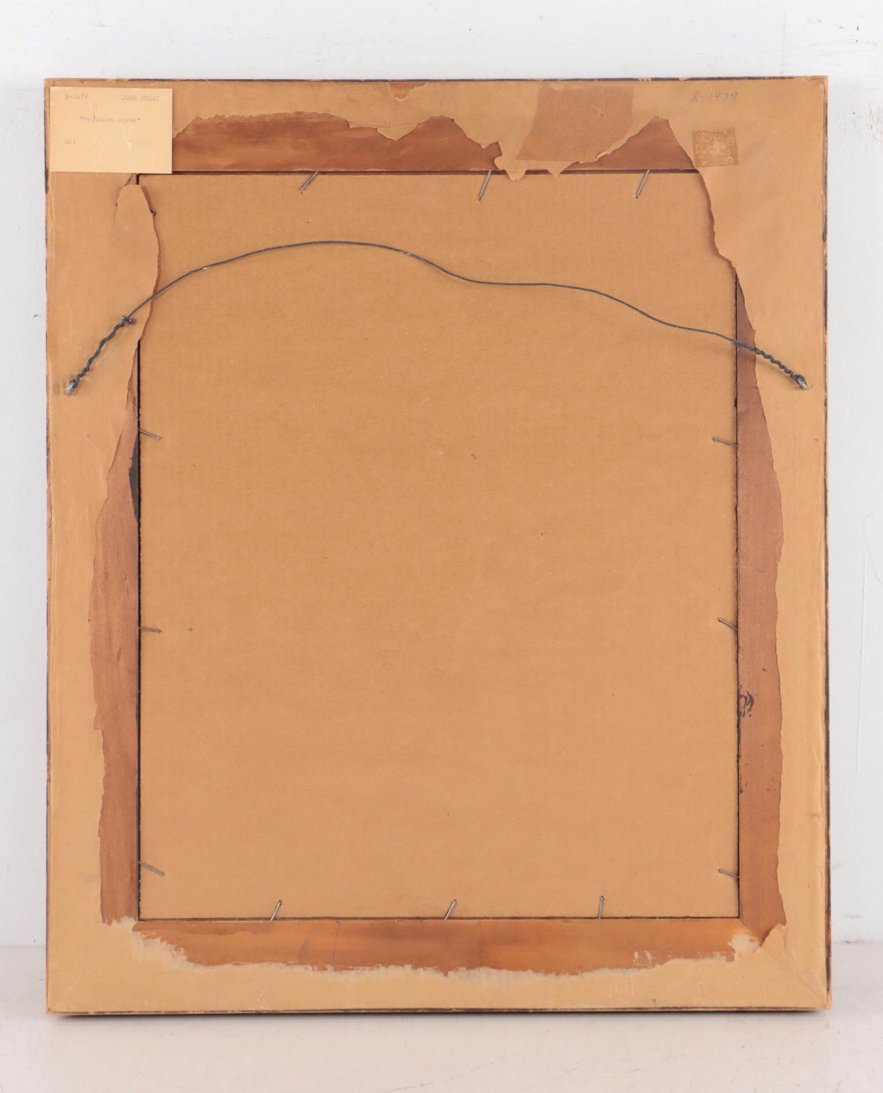 John Dugan Oil Painting "Hesquiaht Squaw," Mid to Late 20th Century