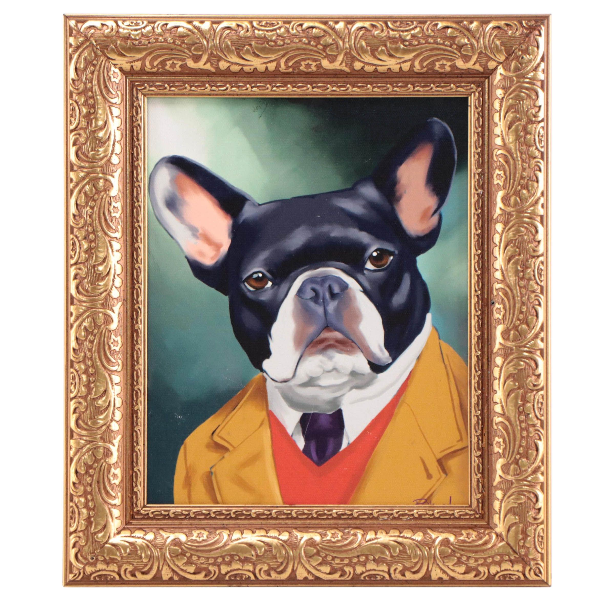 Giclée of Anthropomorphic Dog, 21st Century