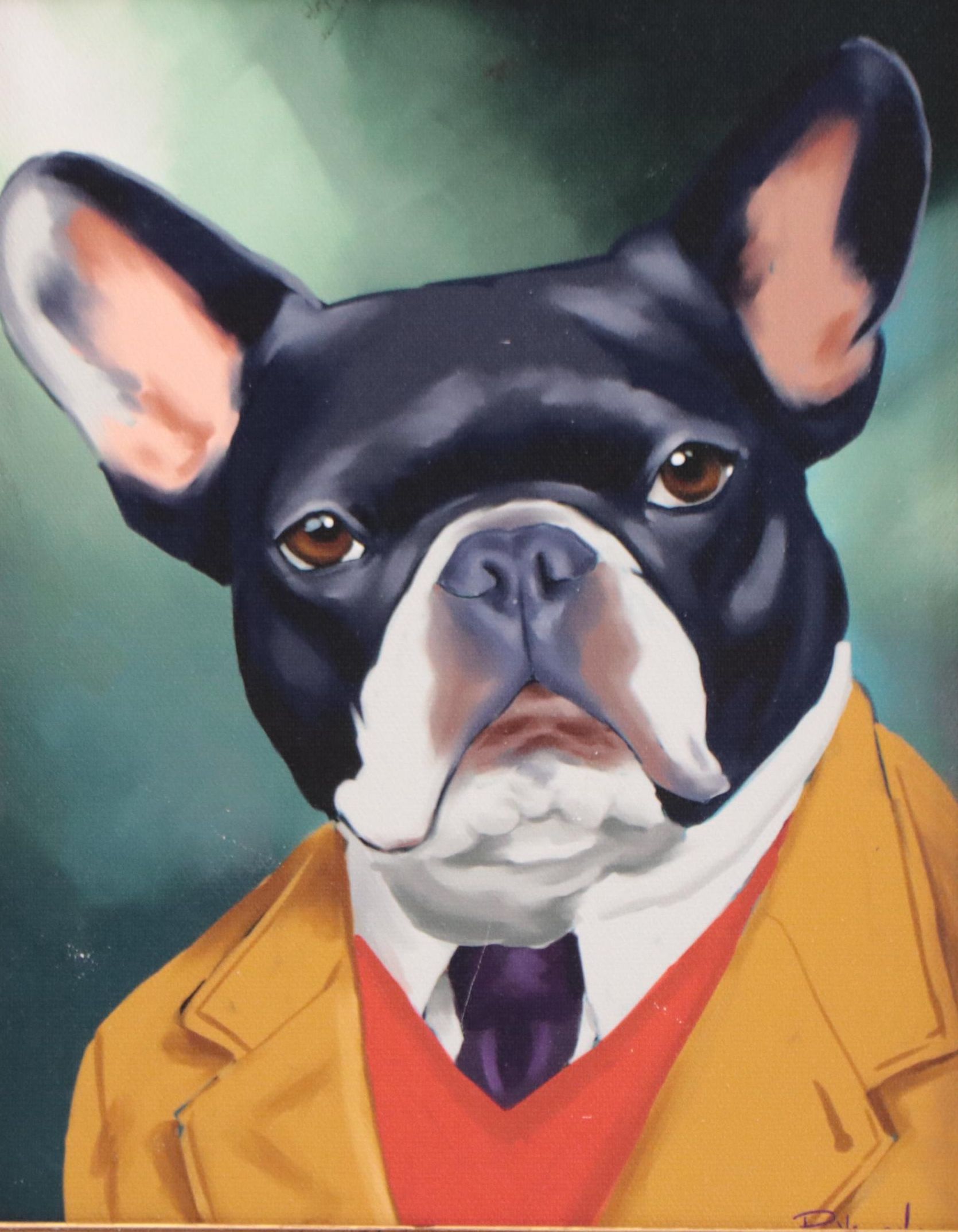 Giclée of Anthropomorphic Dog, 21st Century