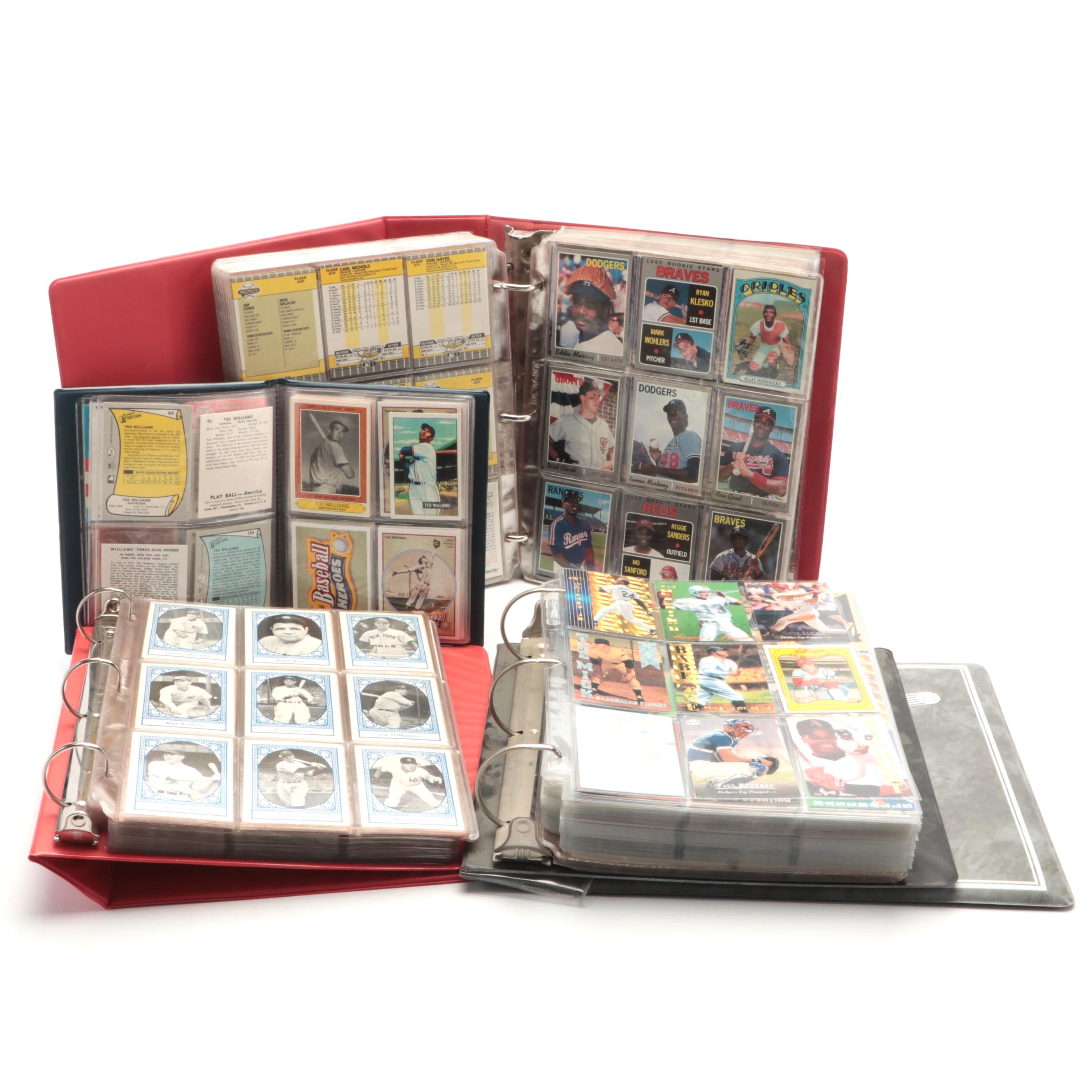 Topps with Other Sports Cards, Babe Ruth, Dan Marino, and More, 1970s–1990s