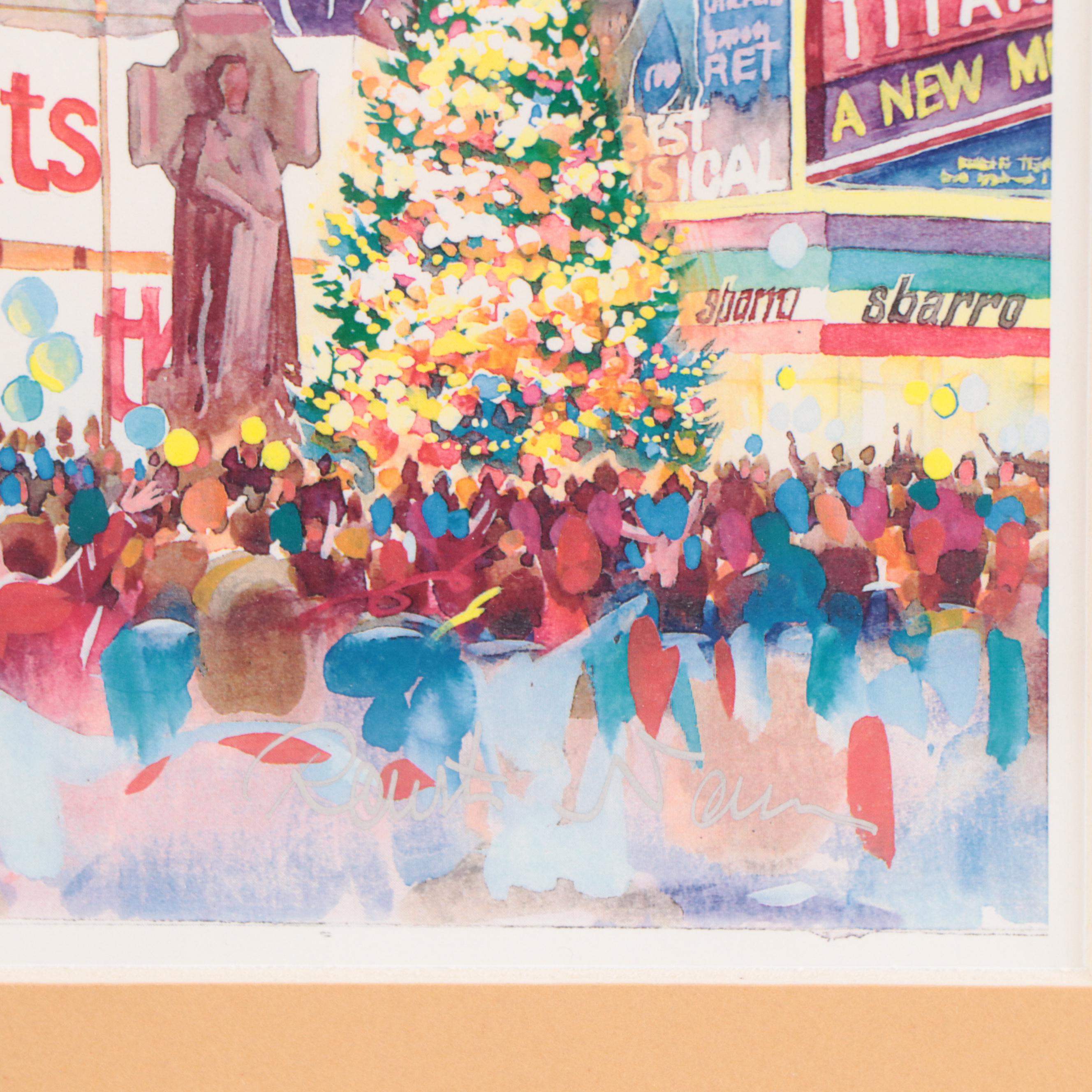 Roustam Nour Digital Print "Times Square Ball Drop"