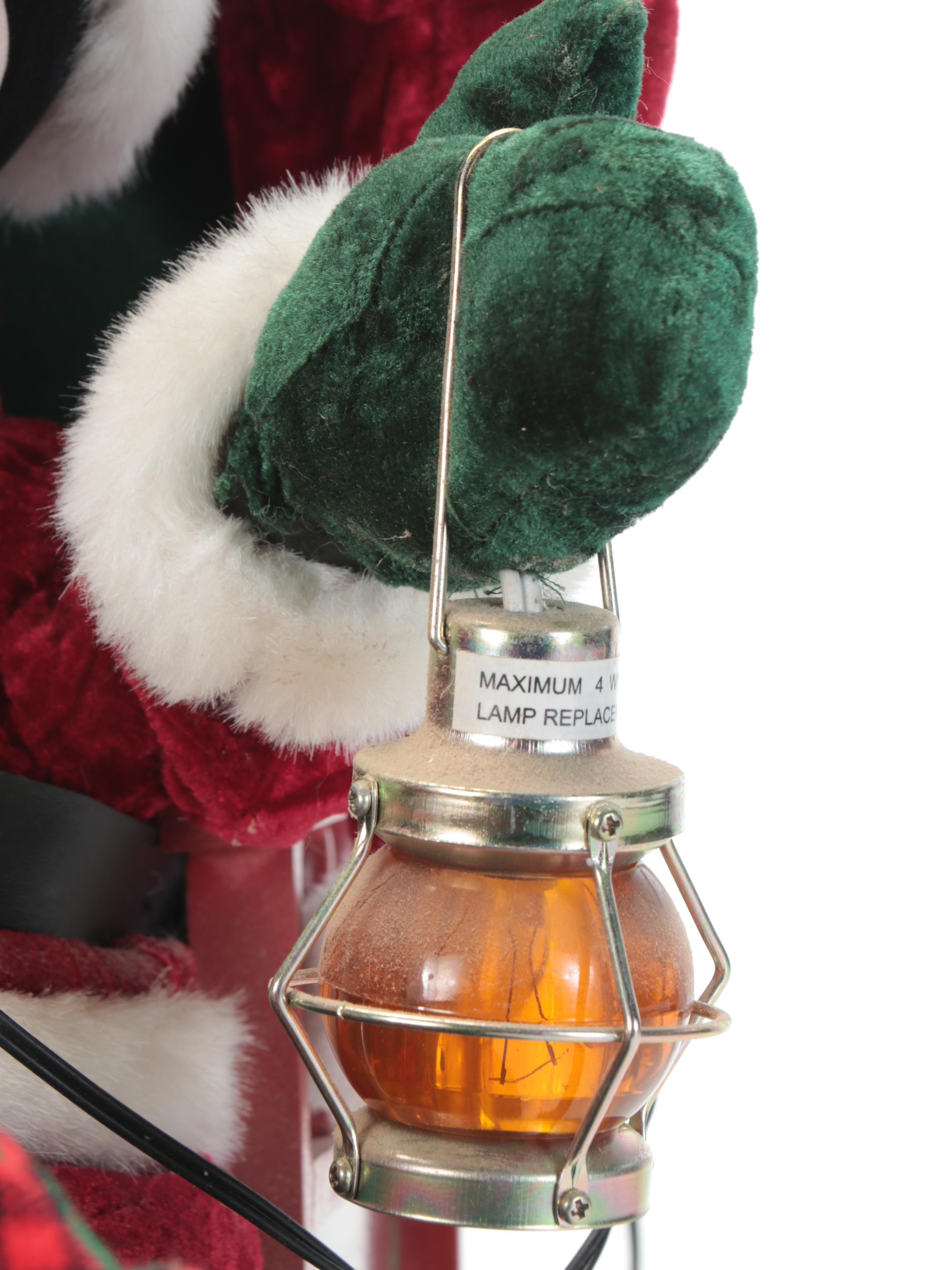 Disney Mickey and Minnie Mouse Illuminated Christmas Sleigh