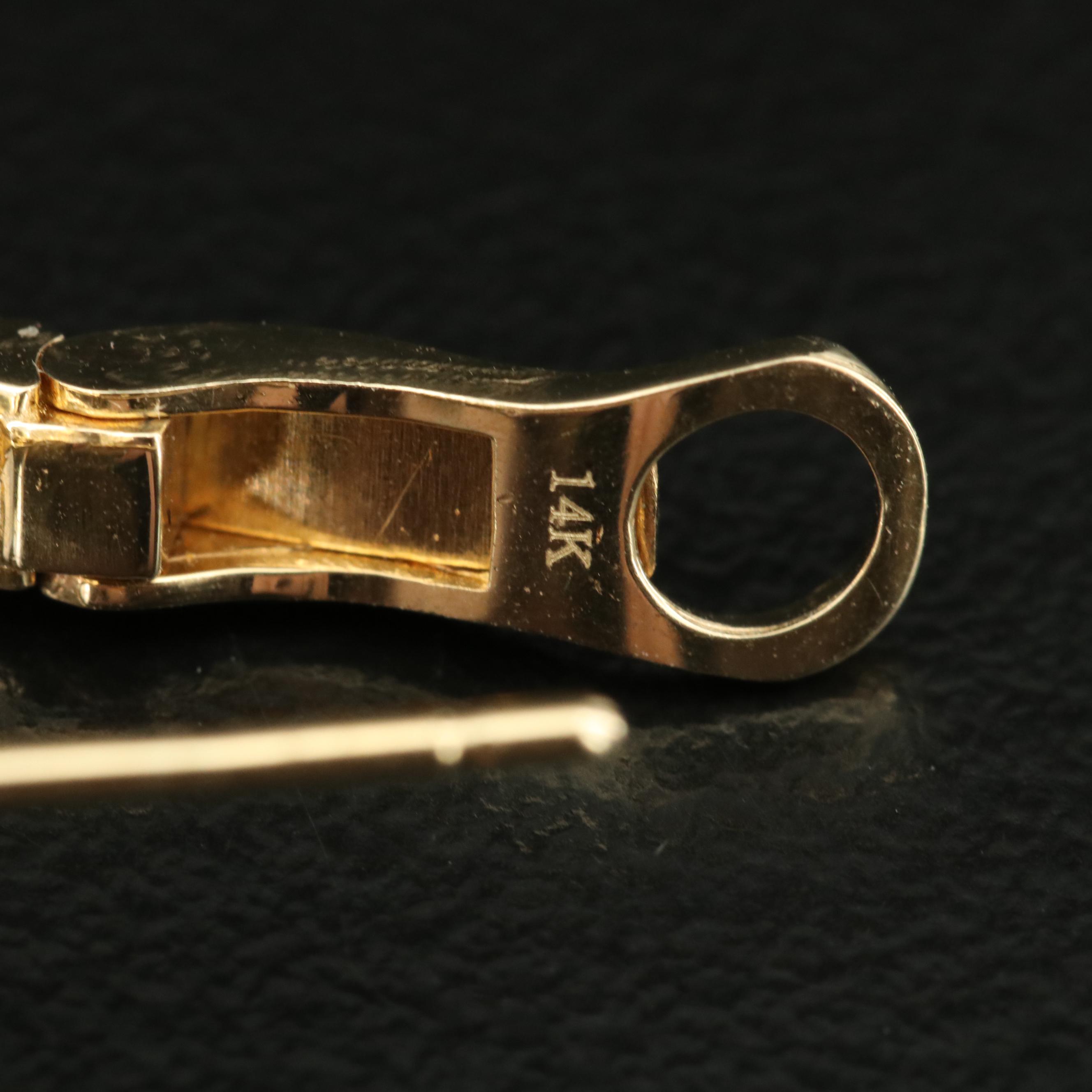 14K 0.40 CTW Diamond Trillion Flower Necklace and Earrings Set