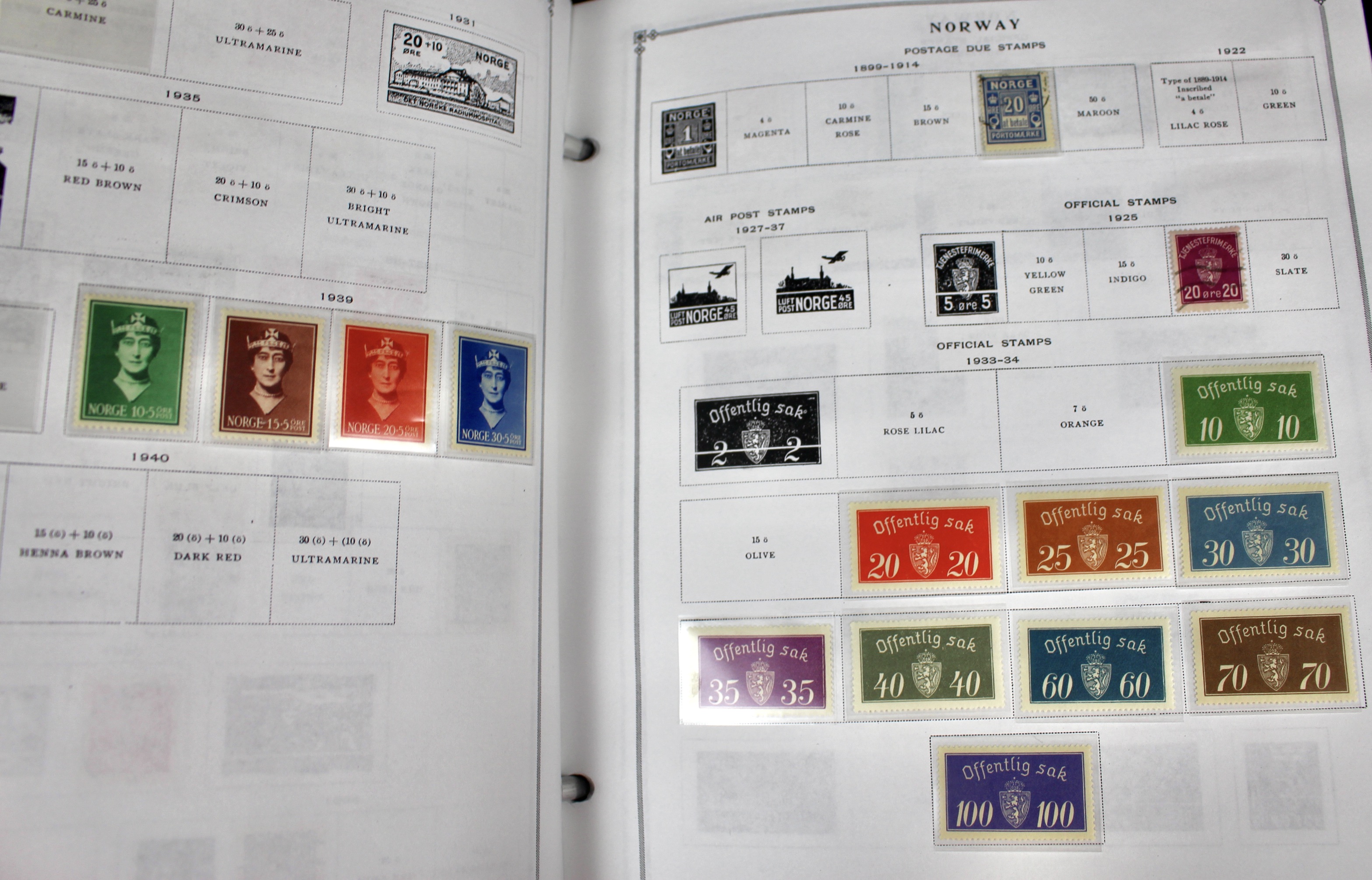 Scott's International Postage Stamp Album 1840-1949