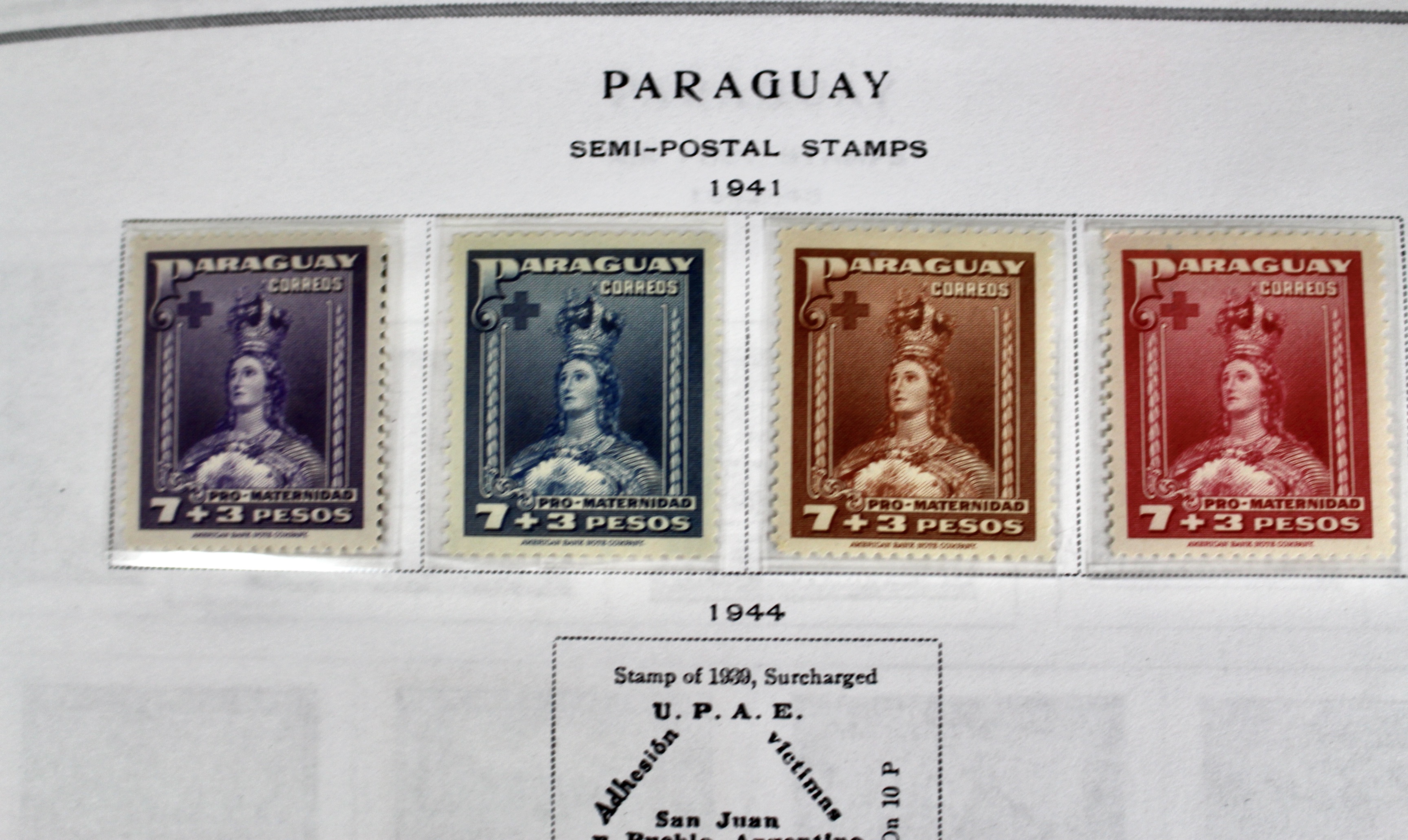 Scott's International Postage Stamp Album 1840-1949