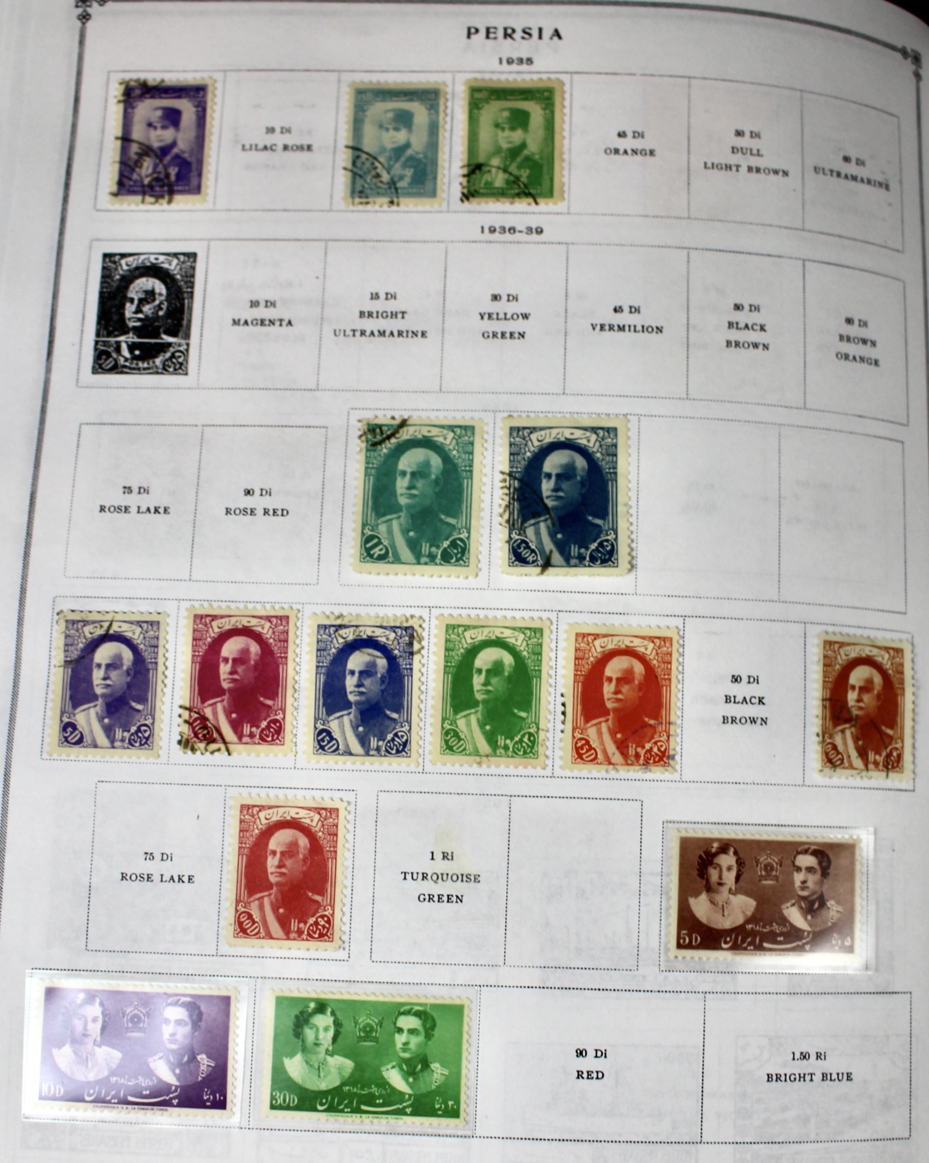 Scott's International Postage Stamp Album 1840-1949