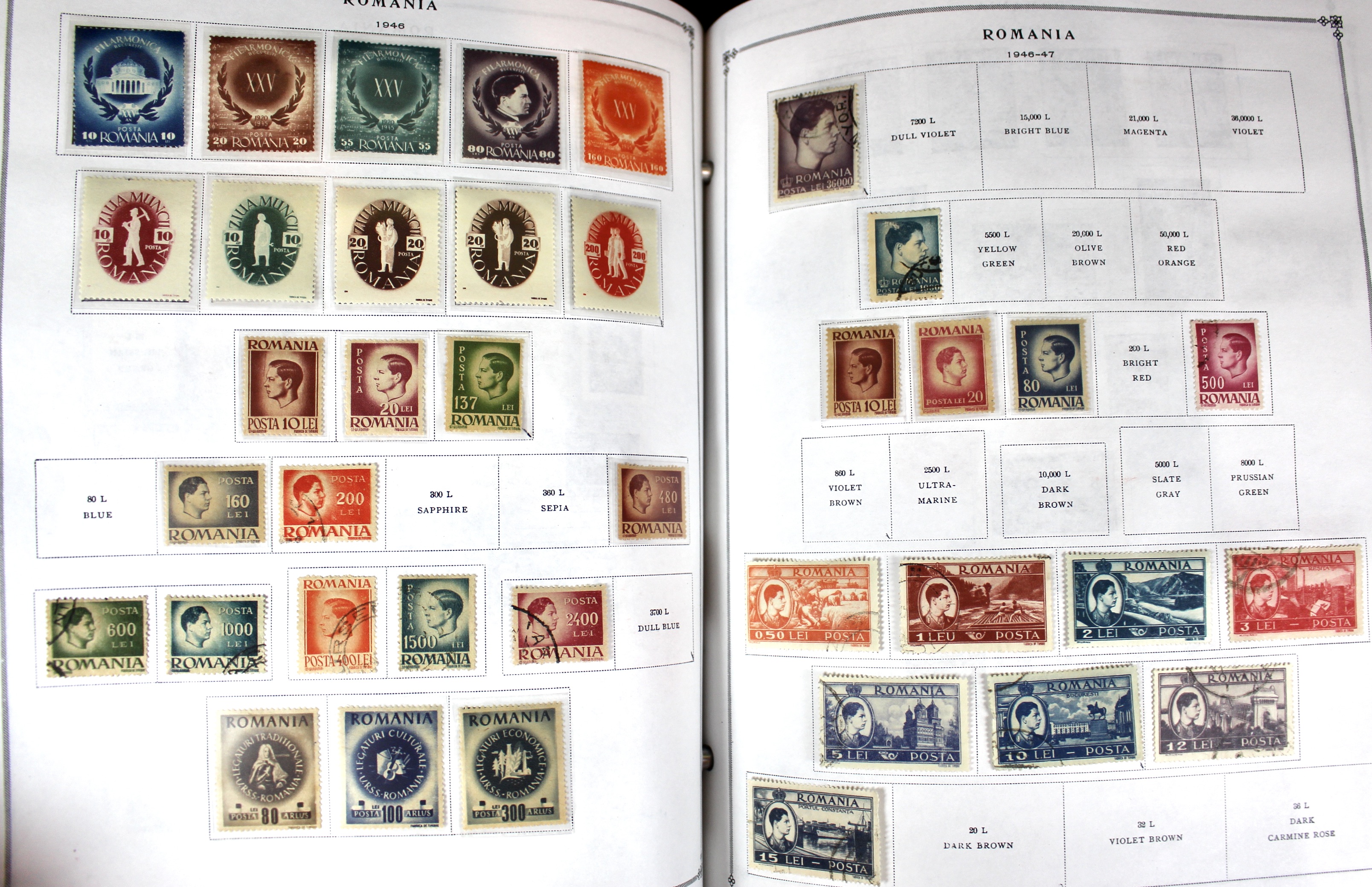 Scott's International Postage Stamp Album 1840-1949