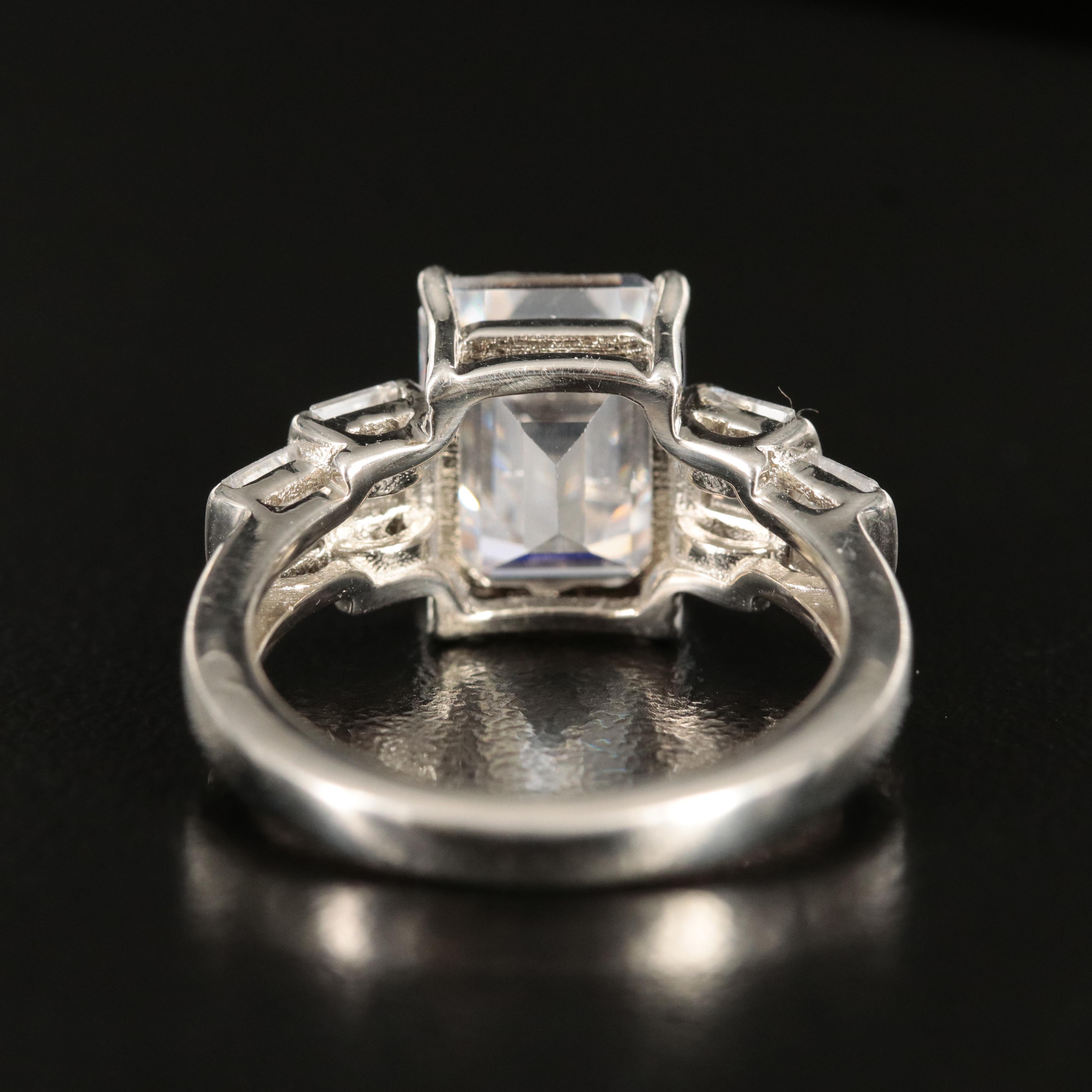Sterling Cubic Zirconia Ring