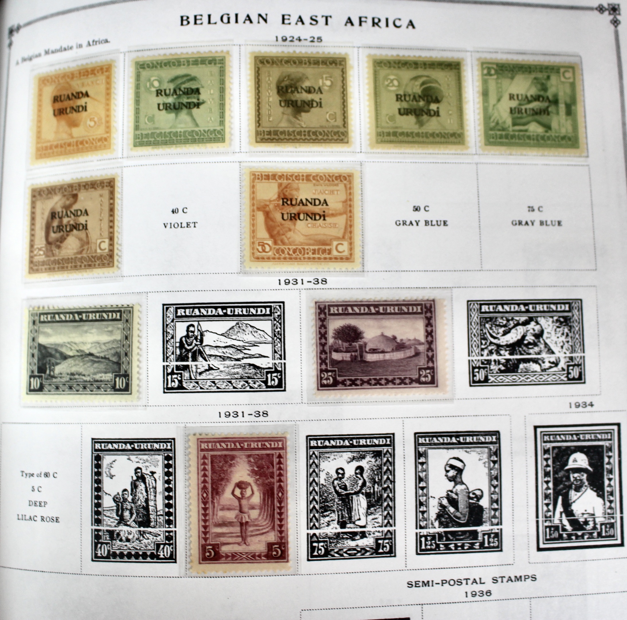 Scott's International Postage Stamp Album 1840-1949