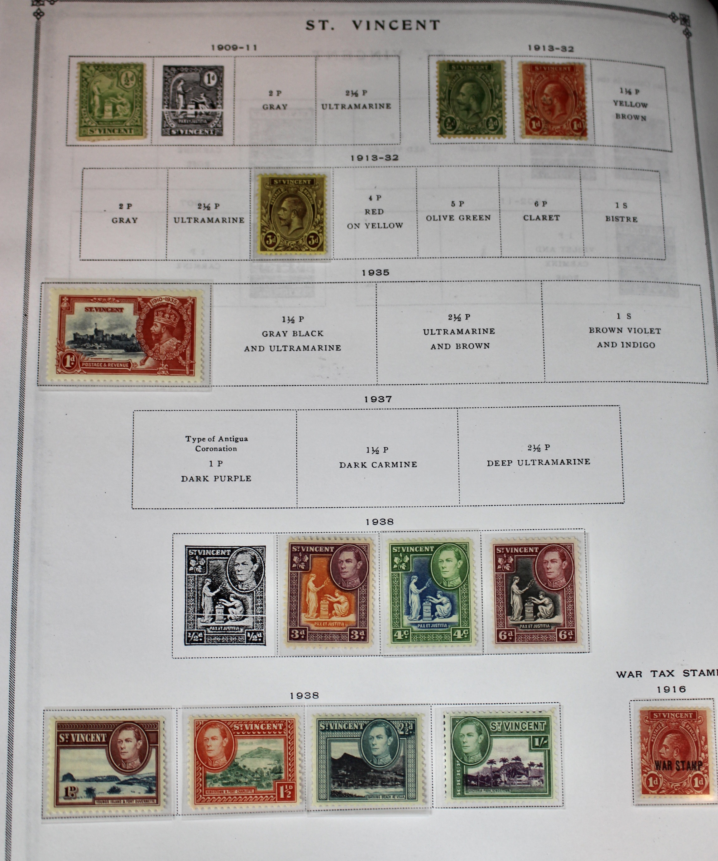 Scott's International Postage Stamp Album 1840-1949