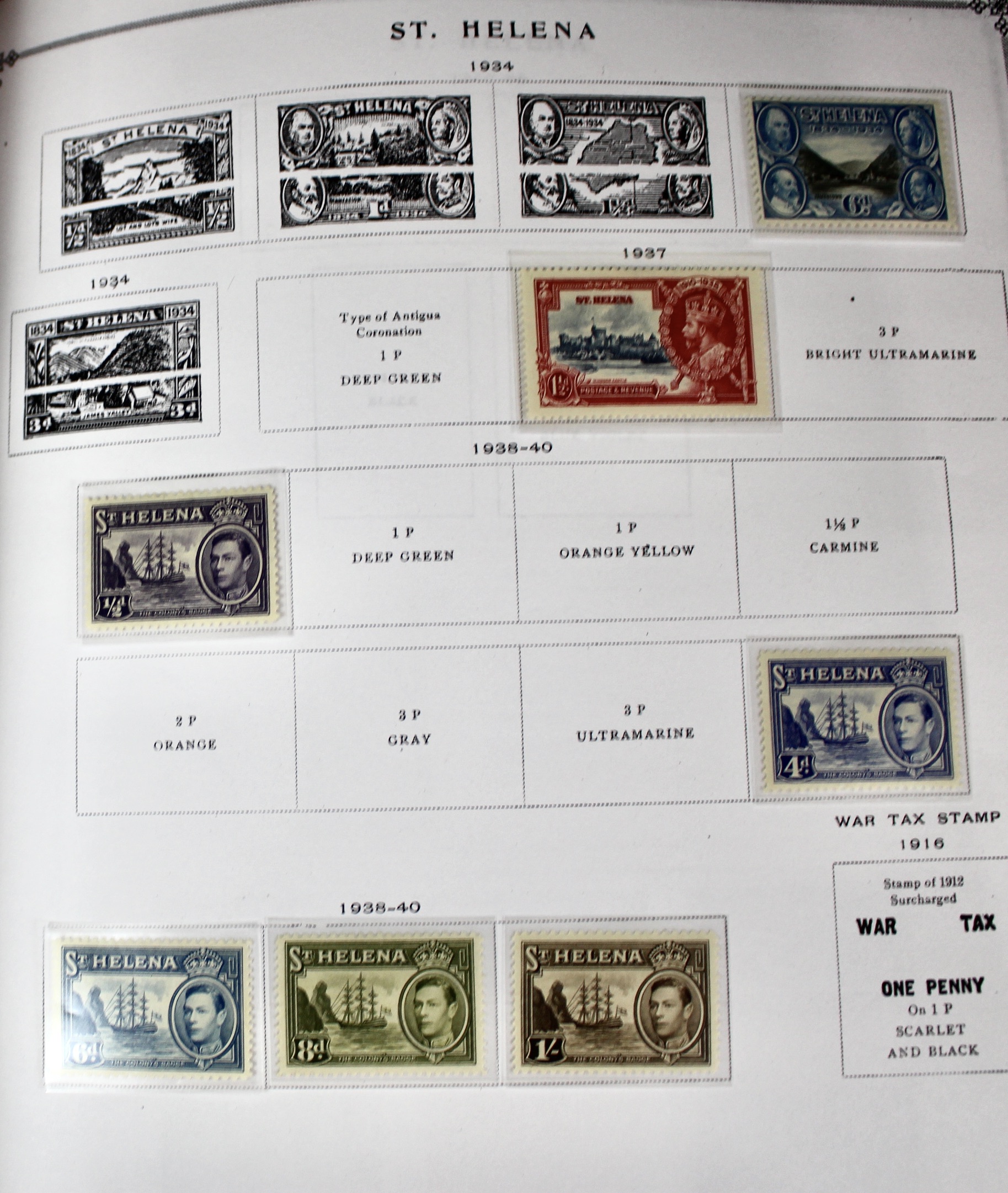 Scott's International Postage Stamp Album 1840-1949