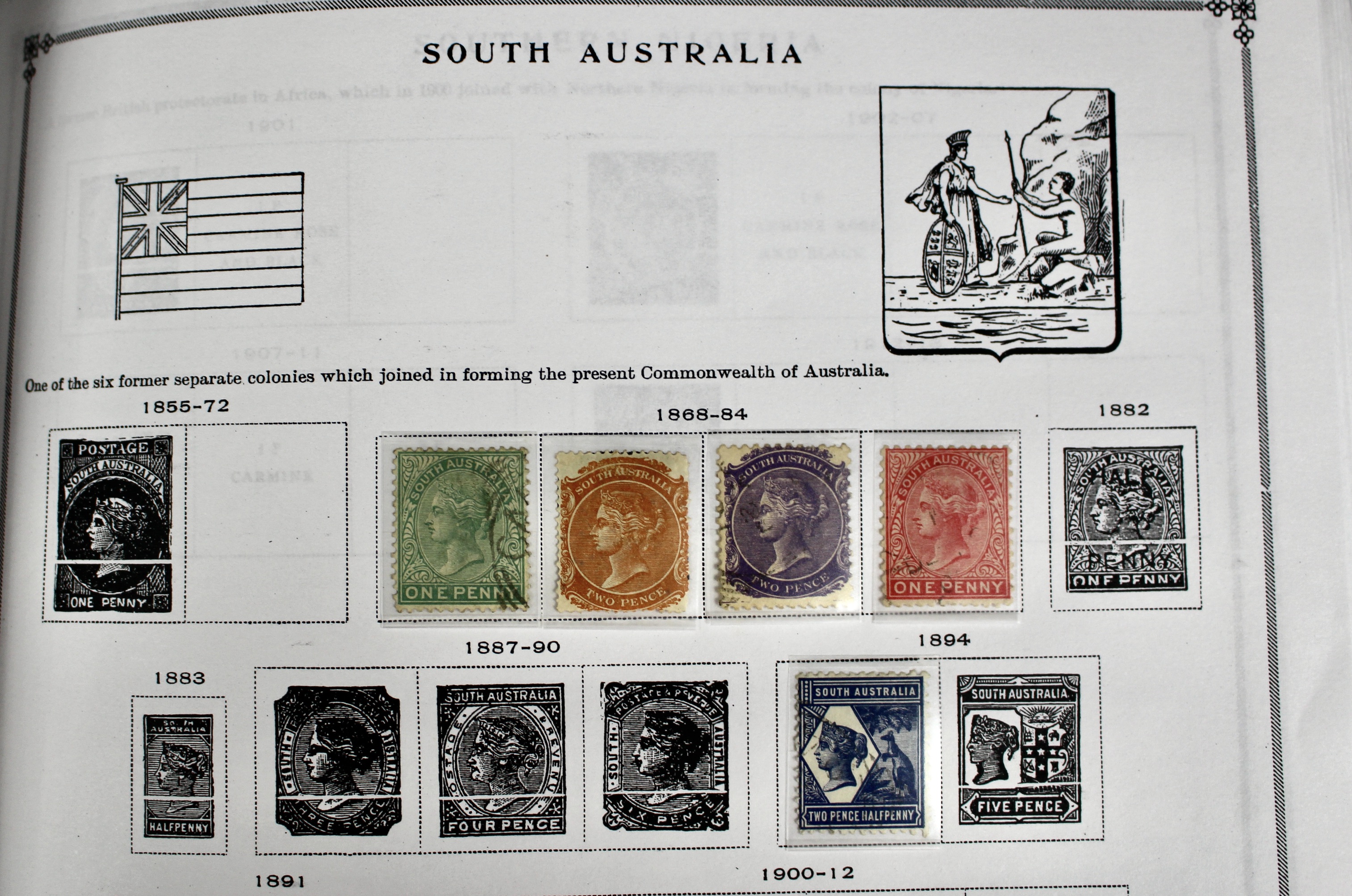 Scott's International Postage Stamp Album 1840-1949