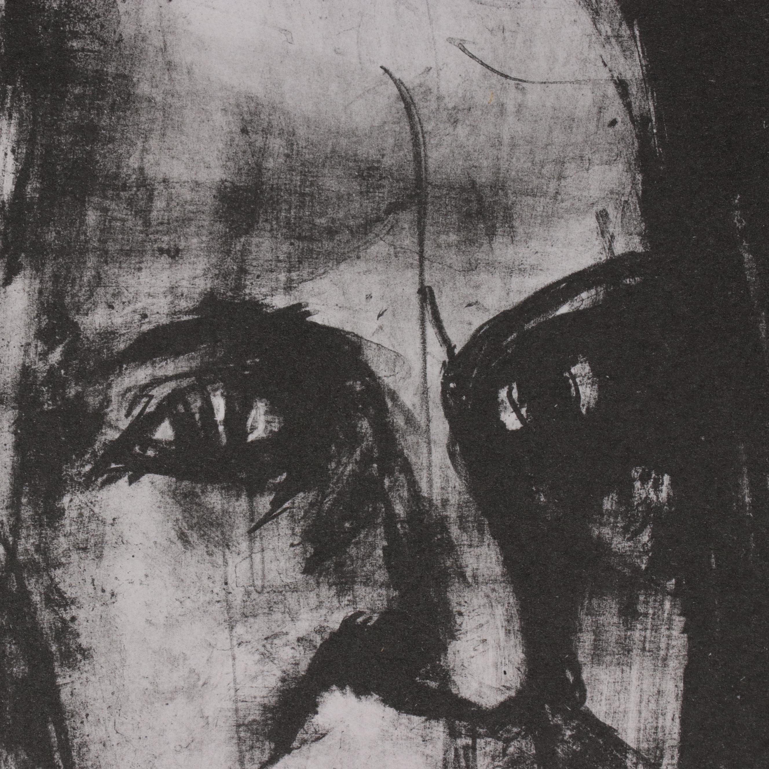 Sidney Chafetz Lithograph "Dr. Stan Cohen, MD," 2005