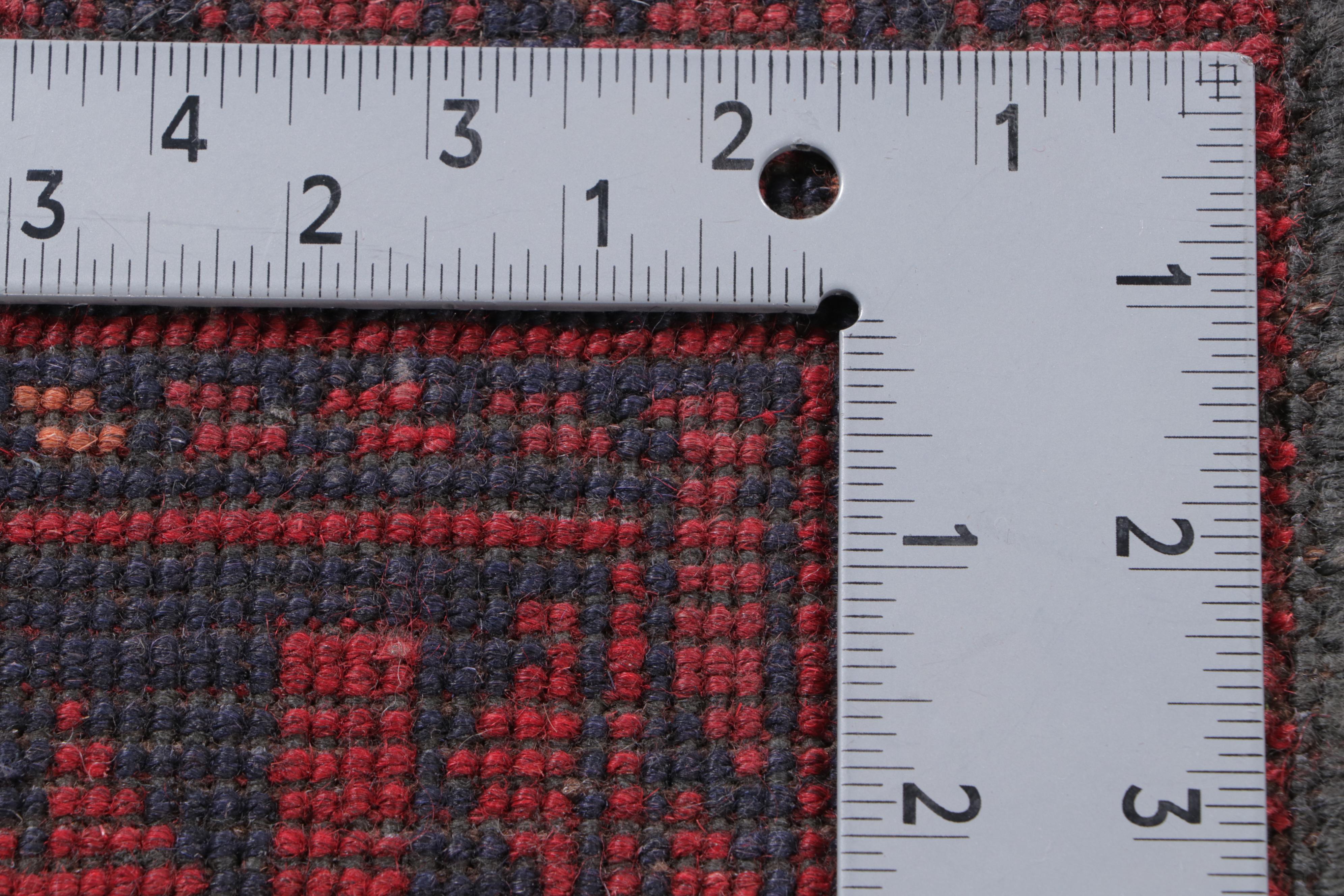 3'4 x 5' Hand-Knotted Afghan Kunduz Area Rug