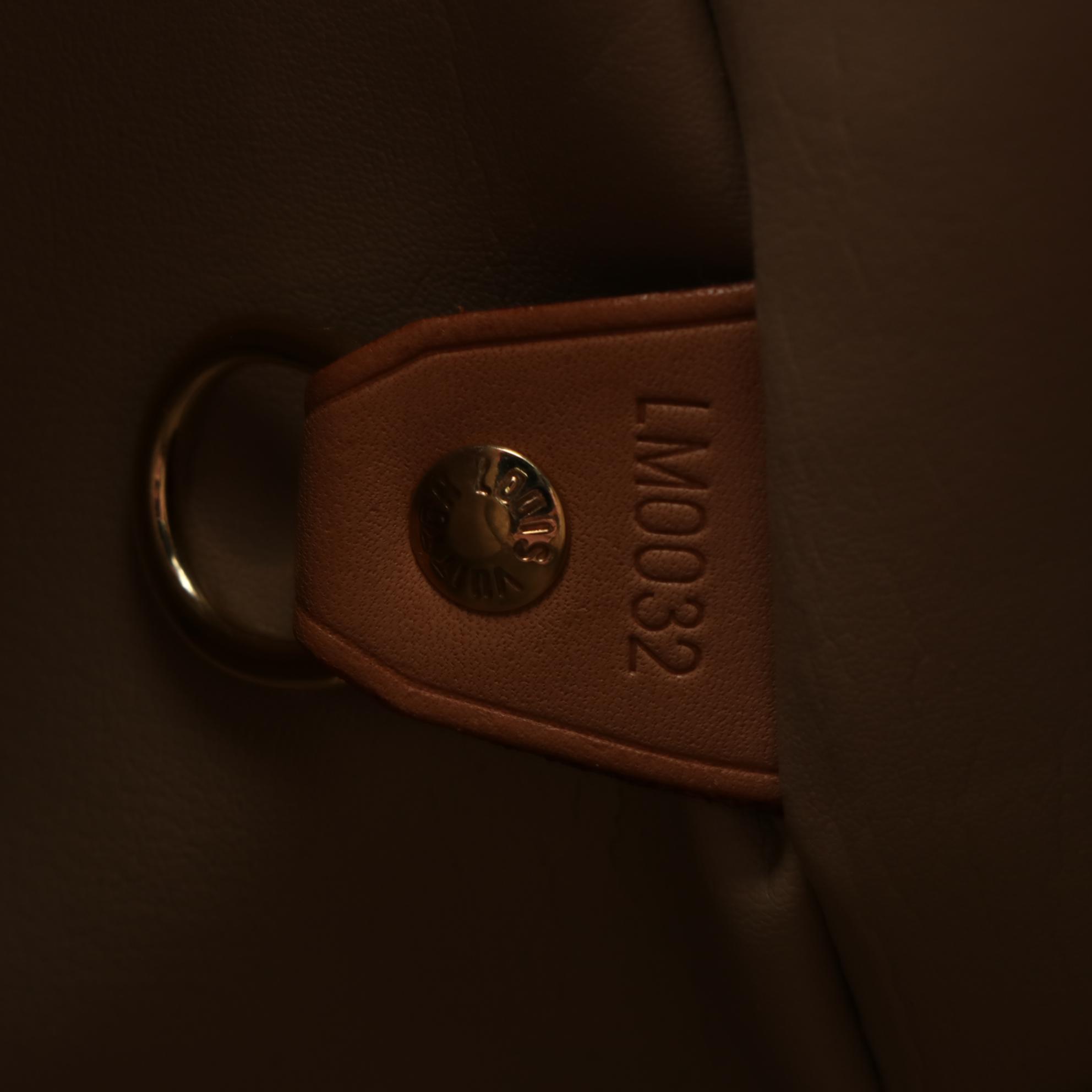 Louis Vuitton Houston Bag in Monogram Vernis and Vachetta Leather