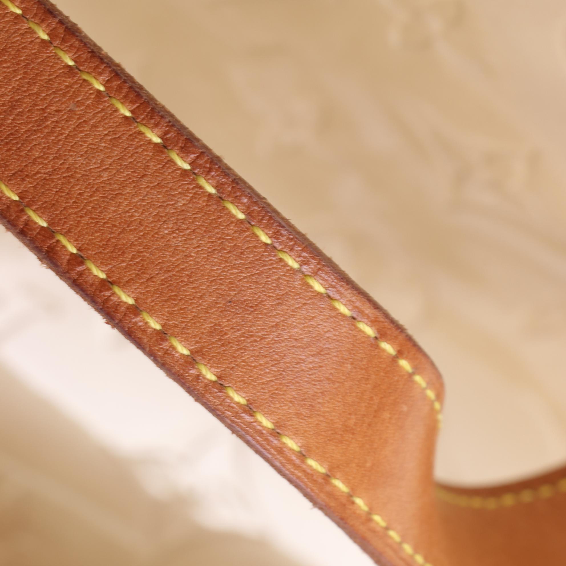 Louis Vuitton Houston Bag in Monogram Vernis and Vachetta Leather