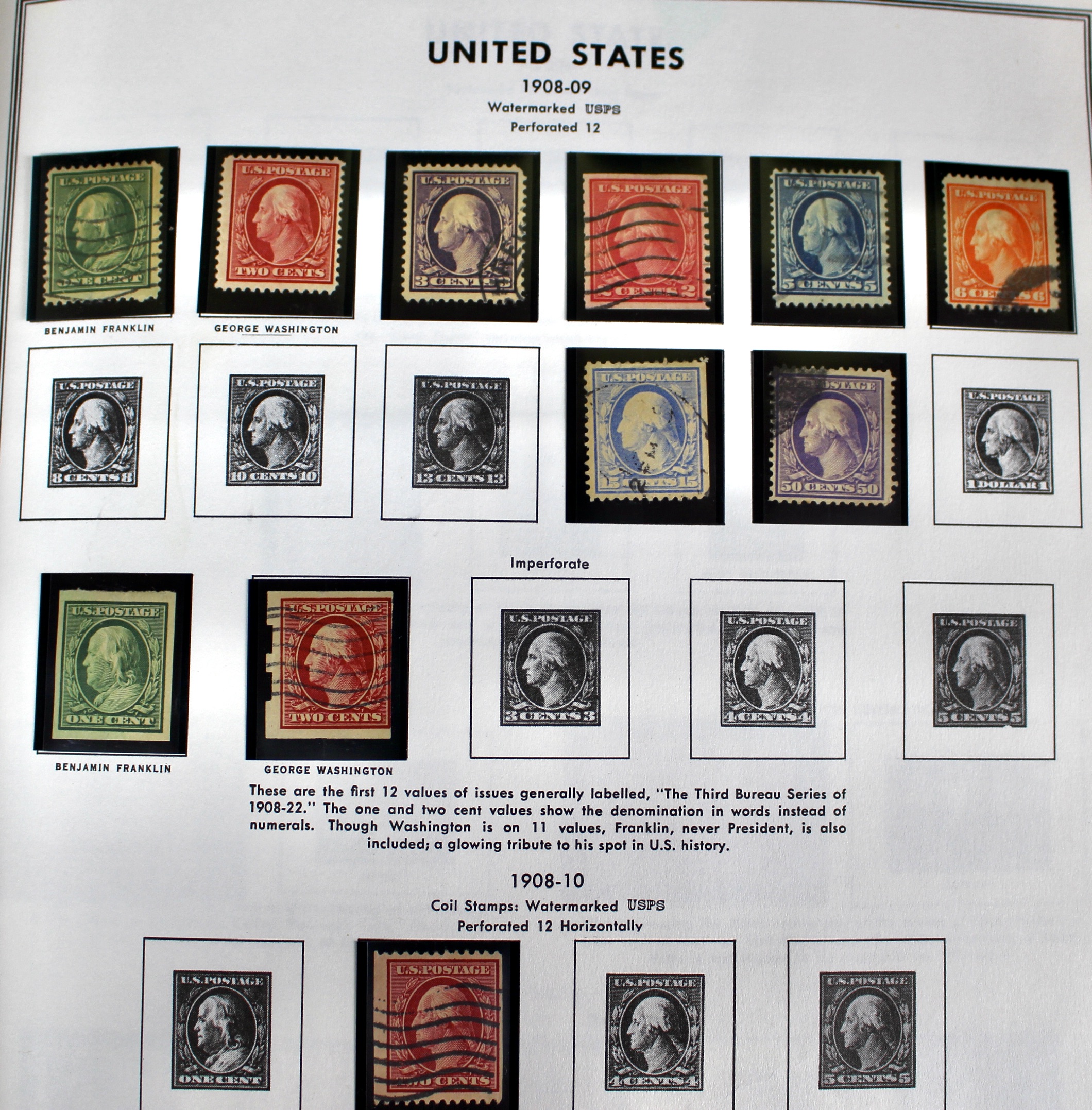 U.S. Postage Stamp Collection, 1851 to 1969