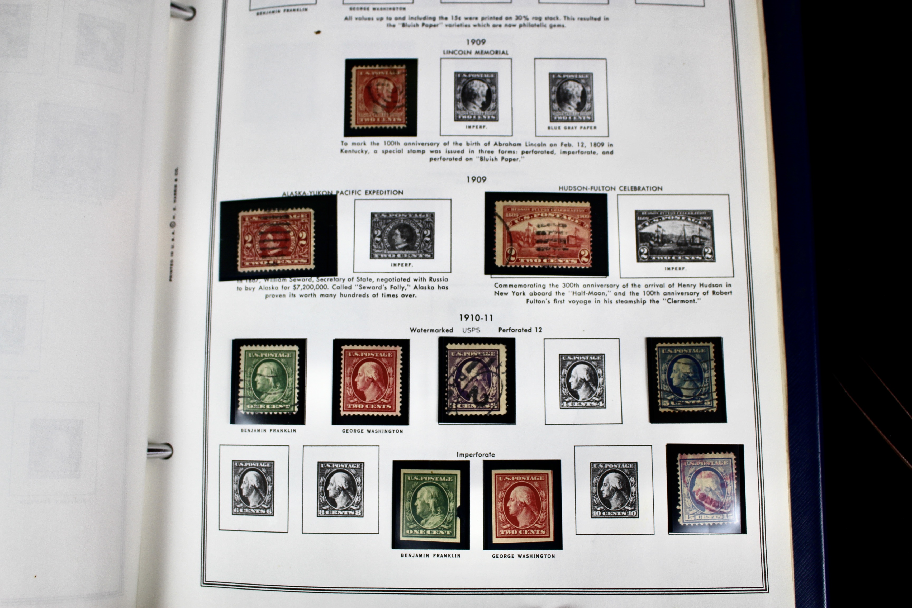 U.S. Postage Stamp Collection, 1851 to 1969