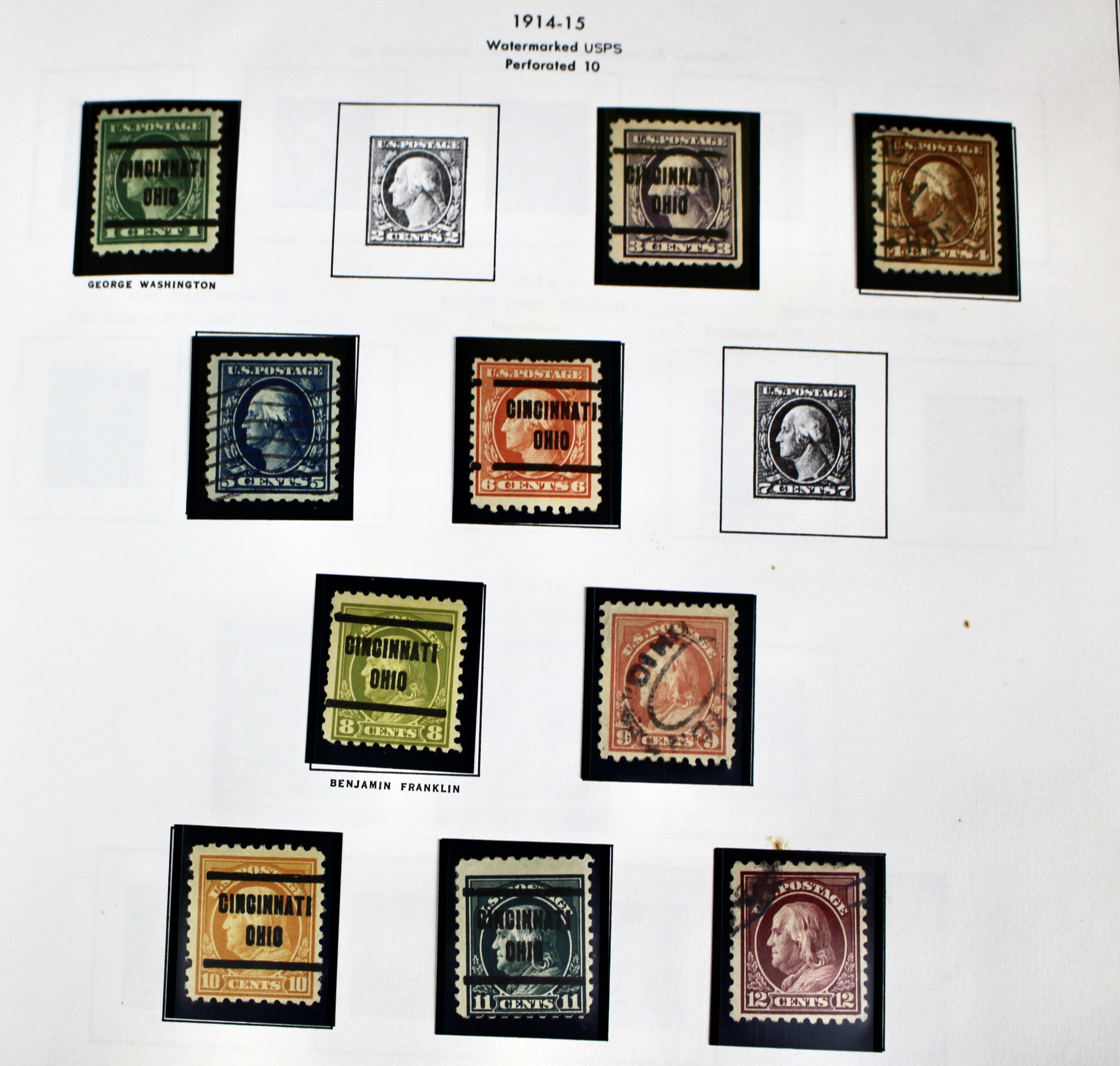 U.S. Postage Stamp Collection, 1851 to 1969