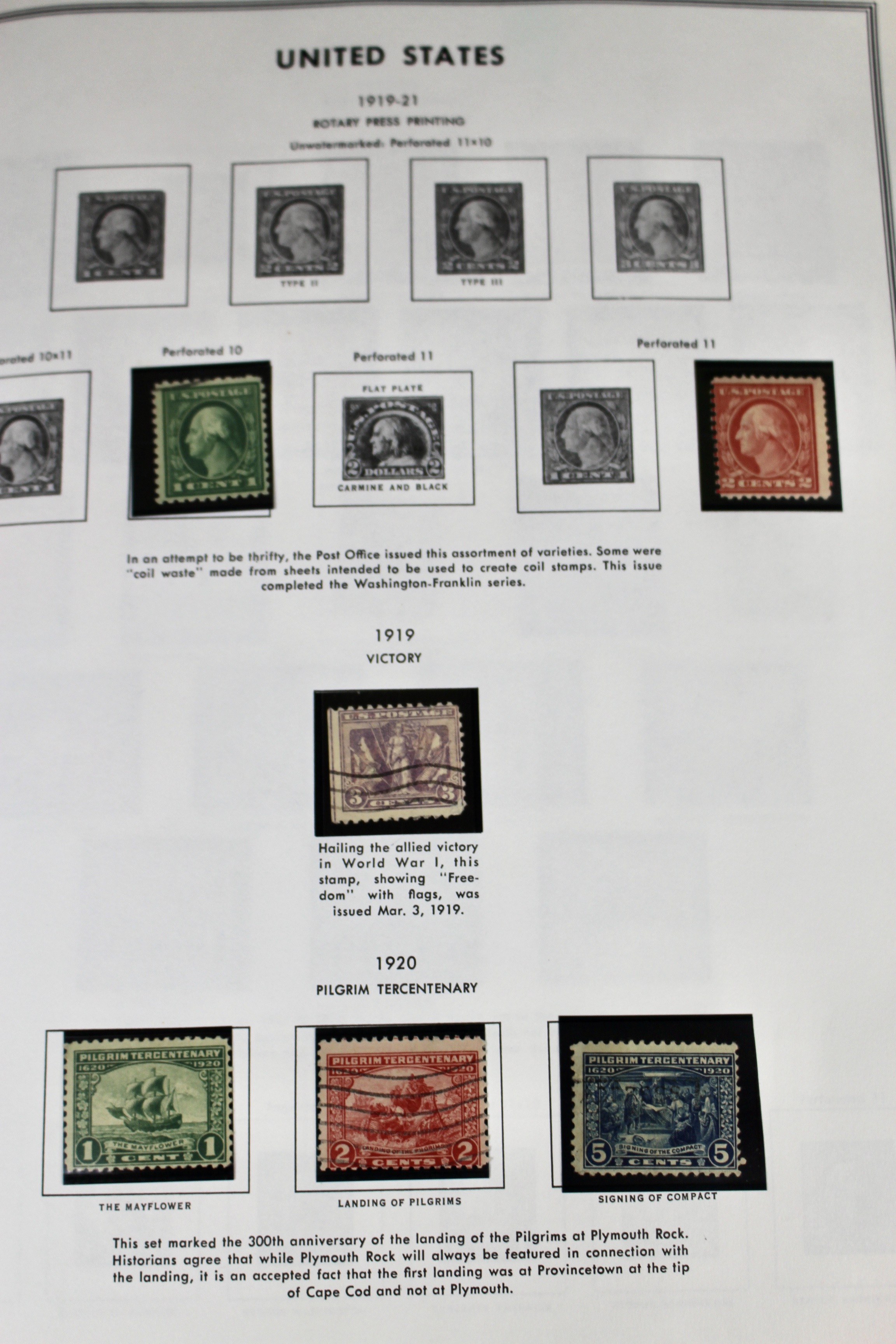 U.S. Postage Stamp Collection, 1851 to 1969