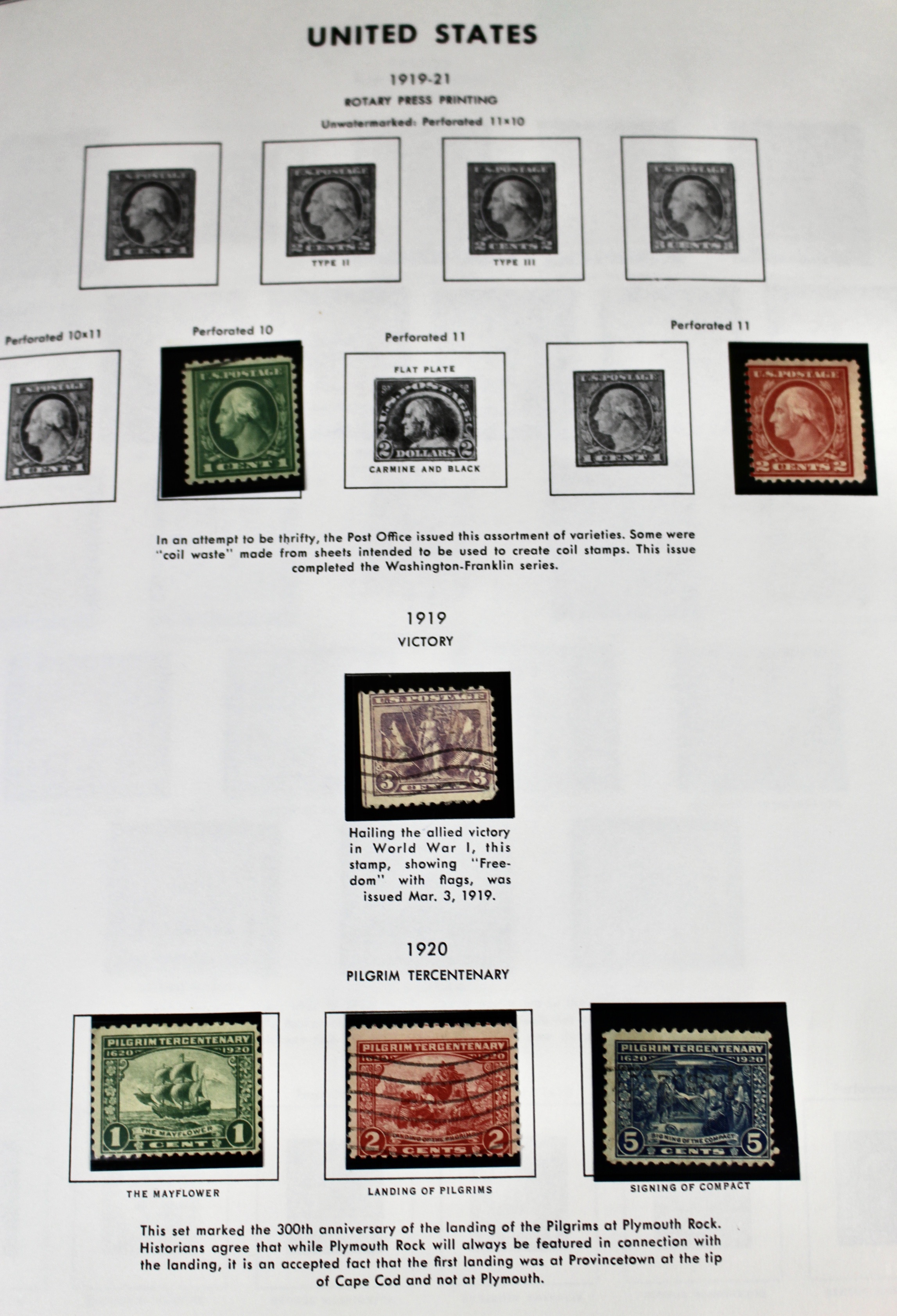 U.S. Postage Stamp Collection, 1851 to 1969