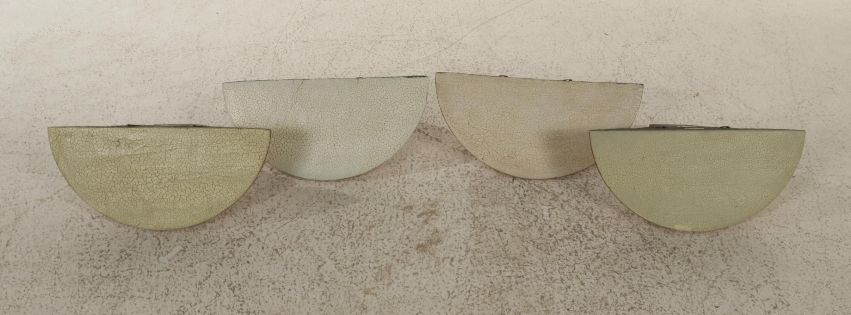 The Bombay Company Neoclassical Style Wall Shelves and Giltwood Mirror