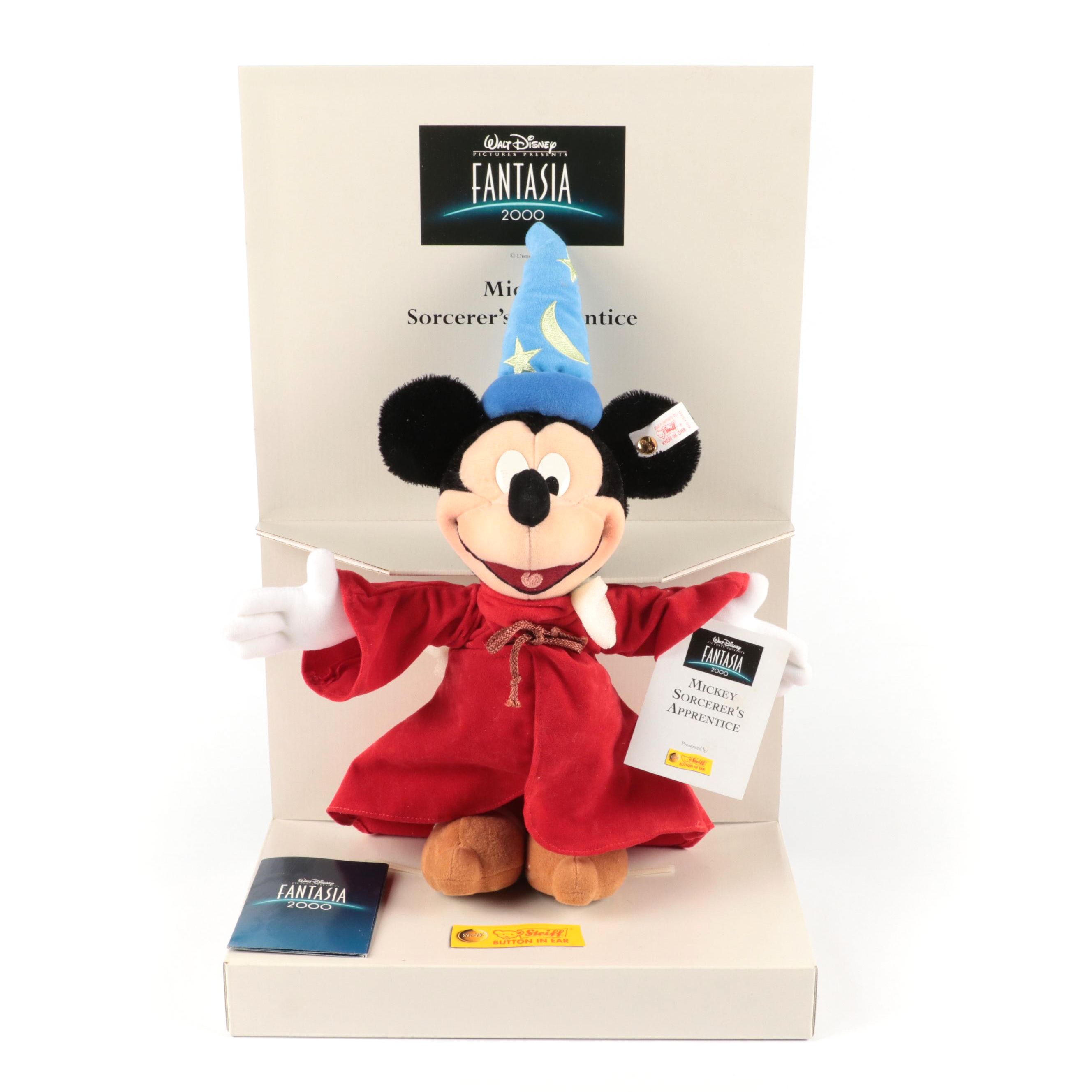 Steiff Walt Disney Fantasia 2000 "Mickey Sorcerer's Apprentice" Plush