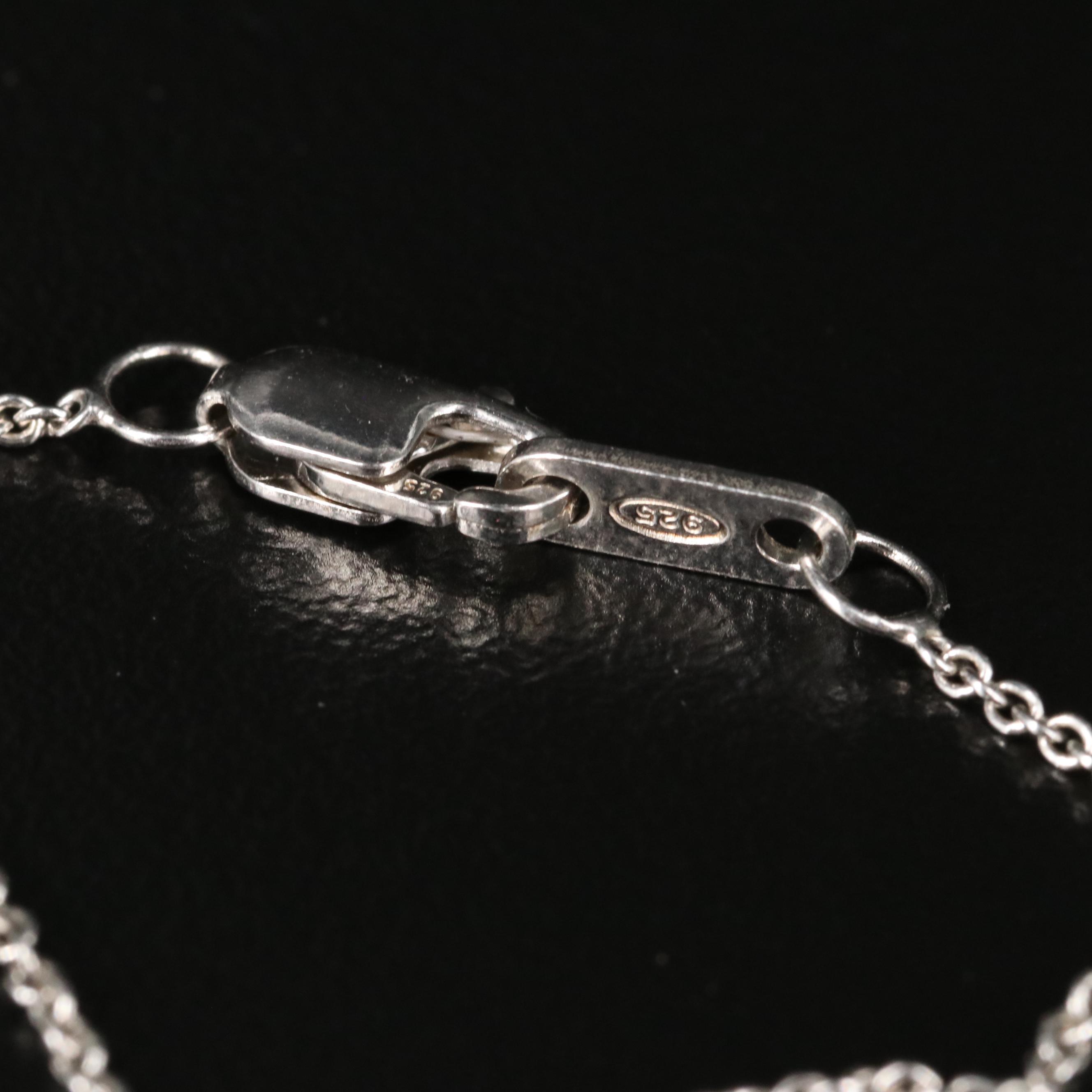 Sterling Morganite and Topaz Pendant Necklace