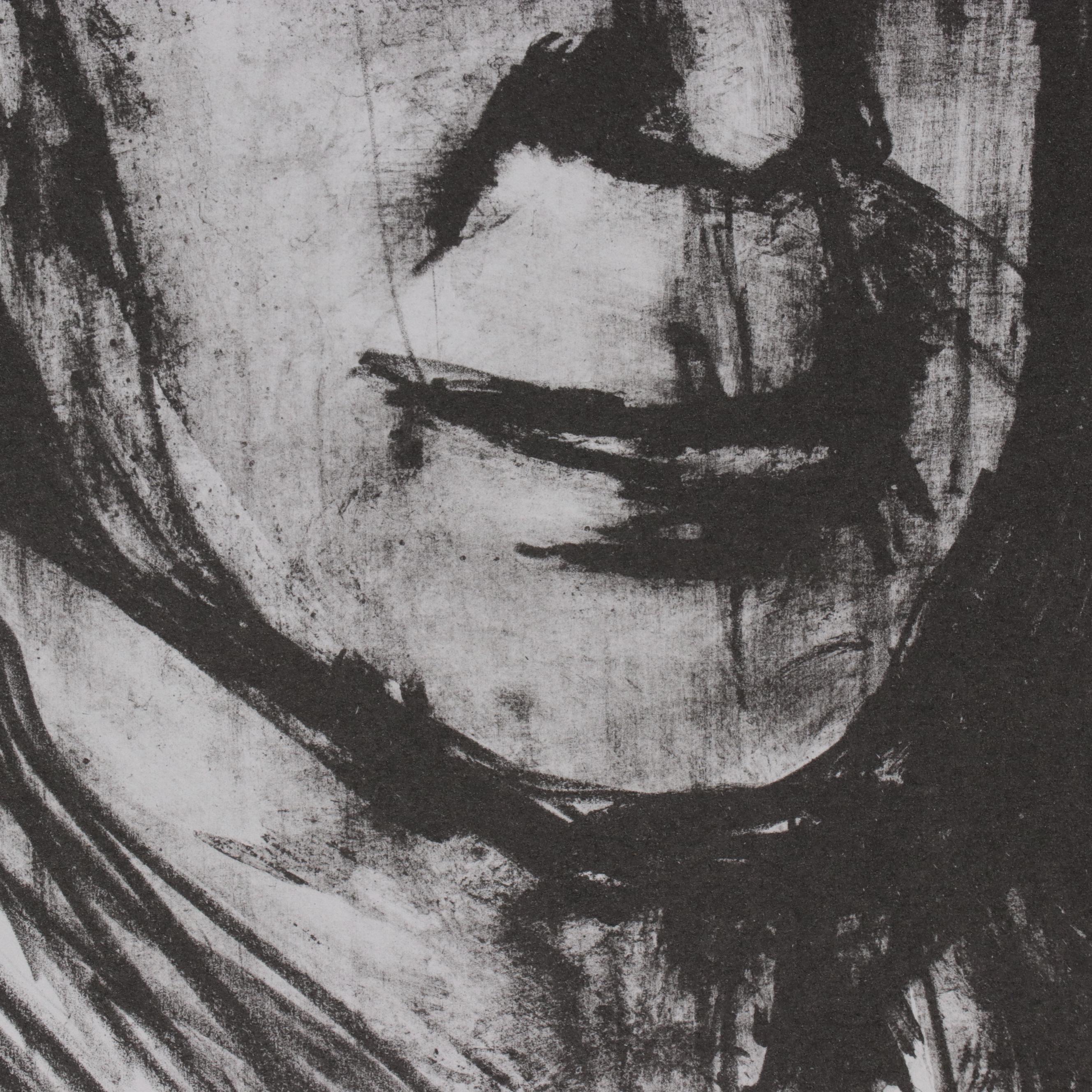 Sidney Chafetz Lithograph "Dr. Stan Cohen, Poet," 2005