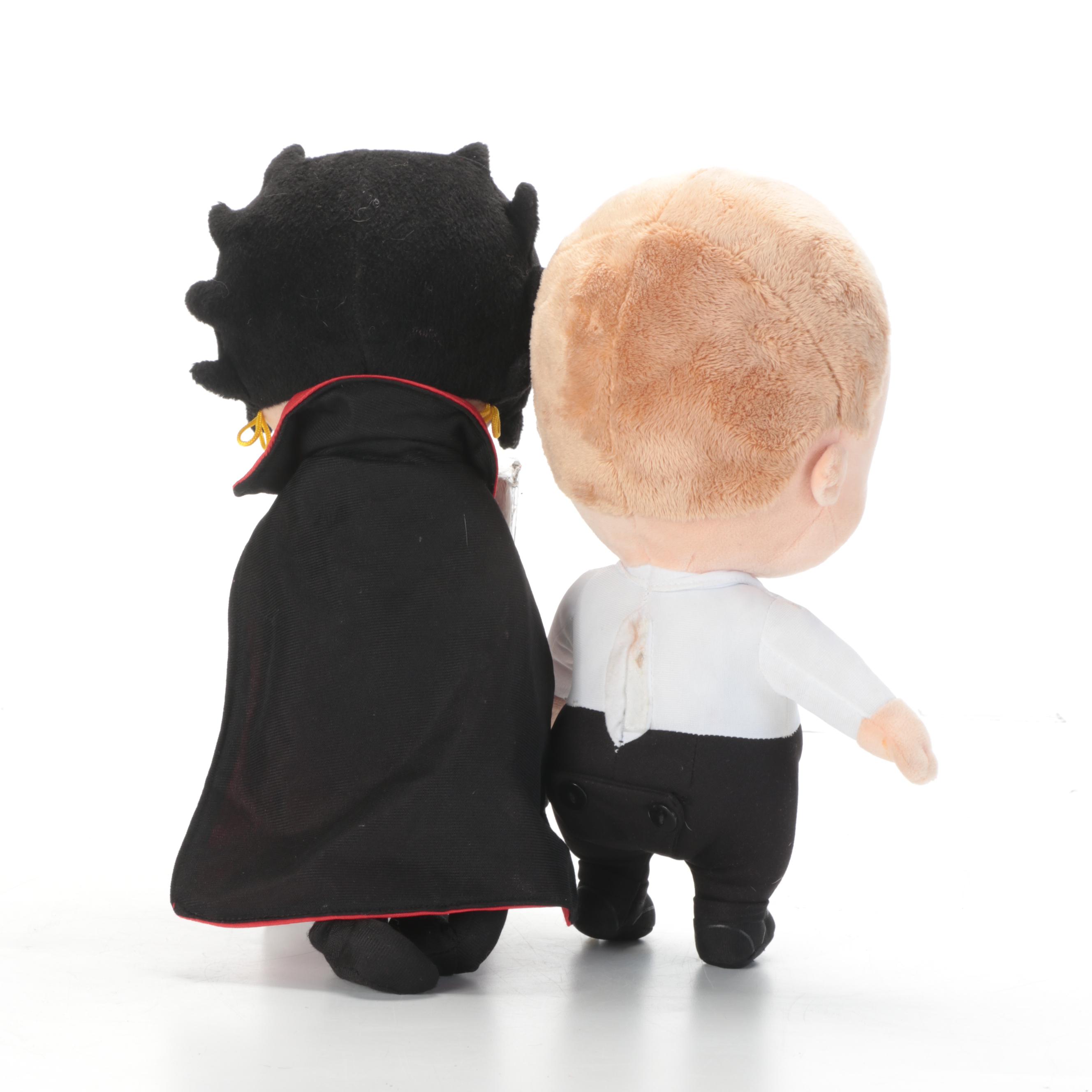 Disney "Minnie Mouse", "Boss Baby" and "Betty Boop" Stuffed Toys