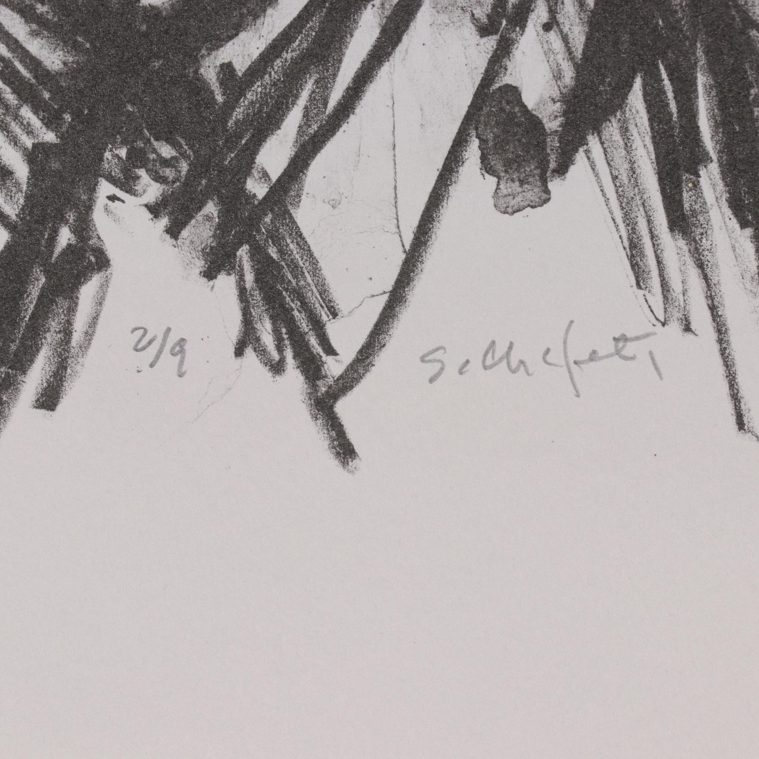 Sidney Chafetz Lithograph "Stan Cohen II," 2005