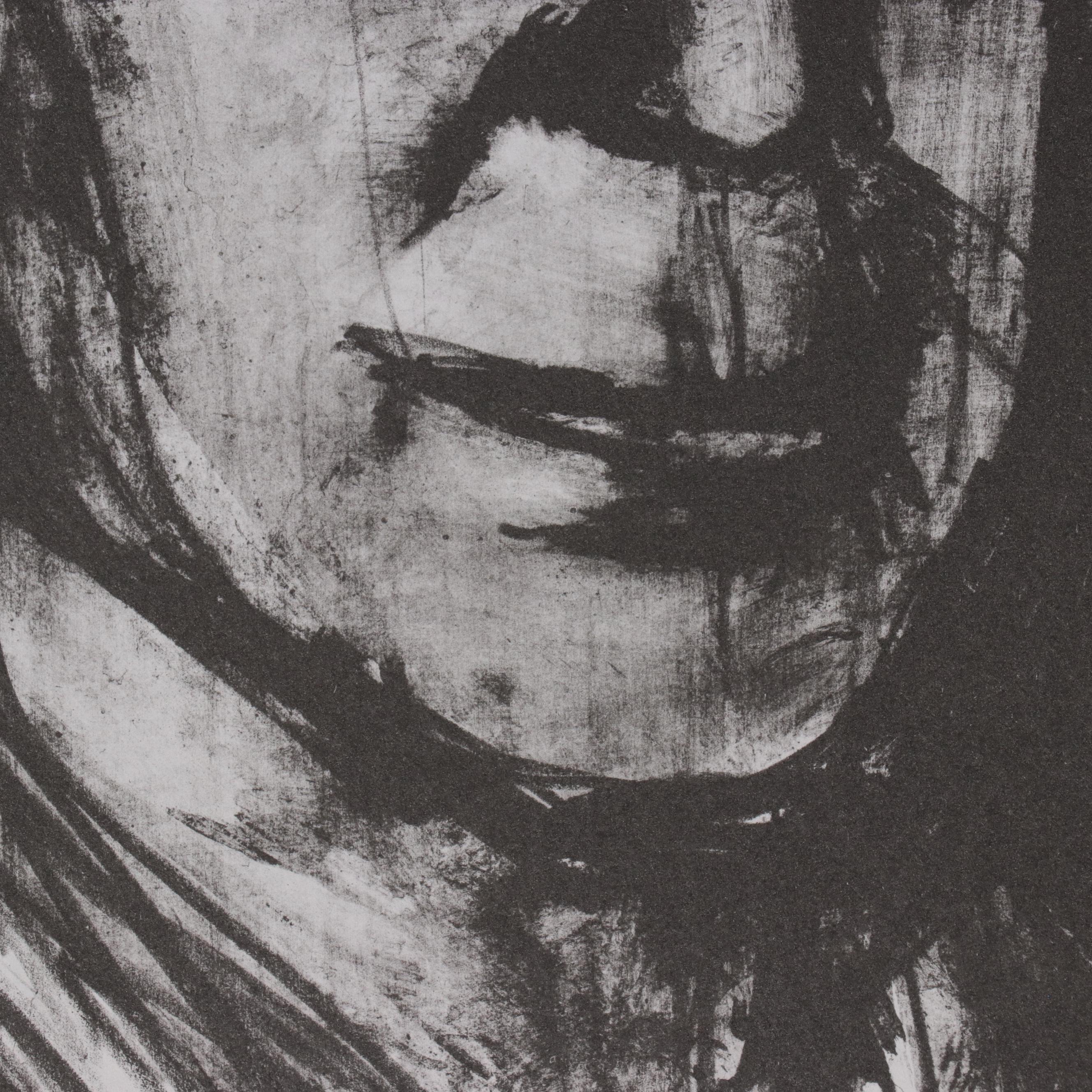 Sidney Chafetz Lithograph "Dr. Stan Cohen, Poet," 2005