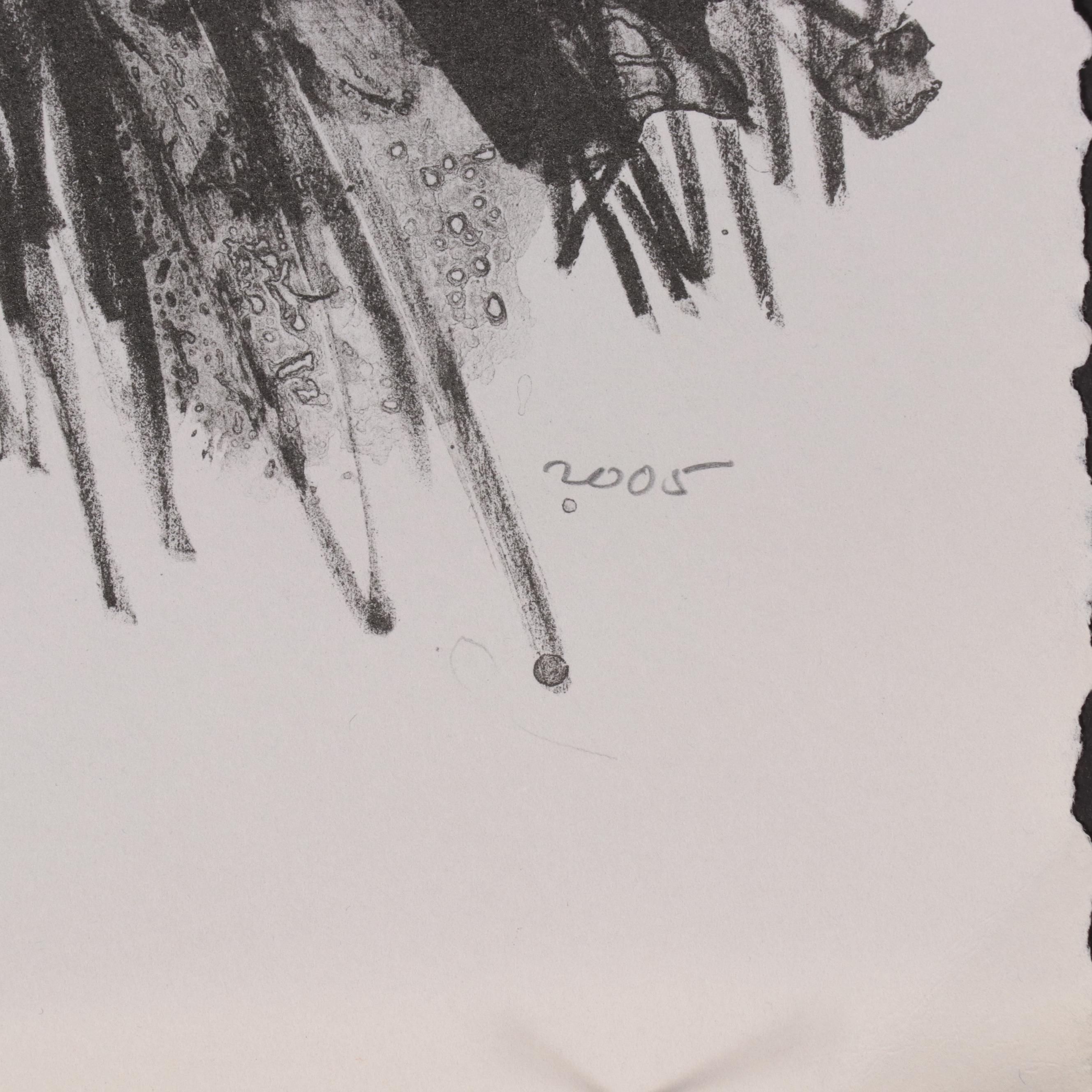 Sidney Chafetz Lithograph "Dr. Stan Cohen, Poet," 2005