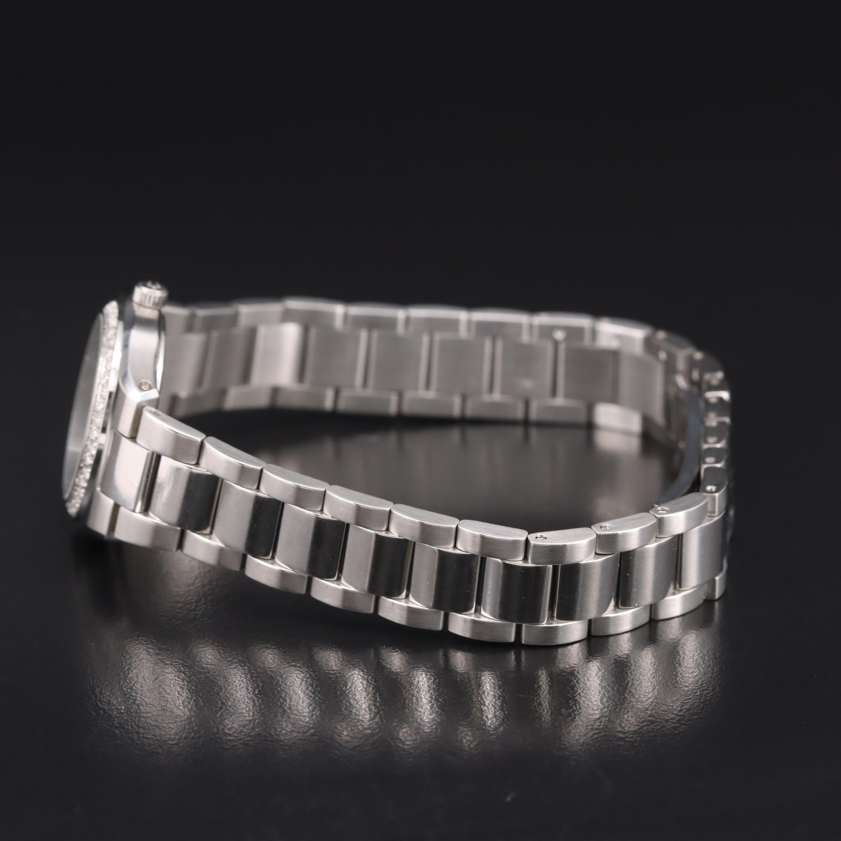 Bulova Diamond Bezel Quartz Watch