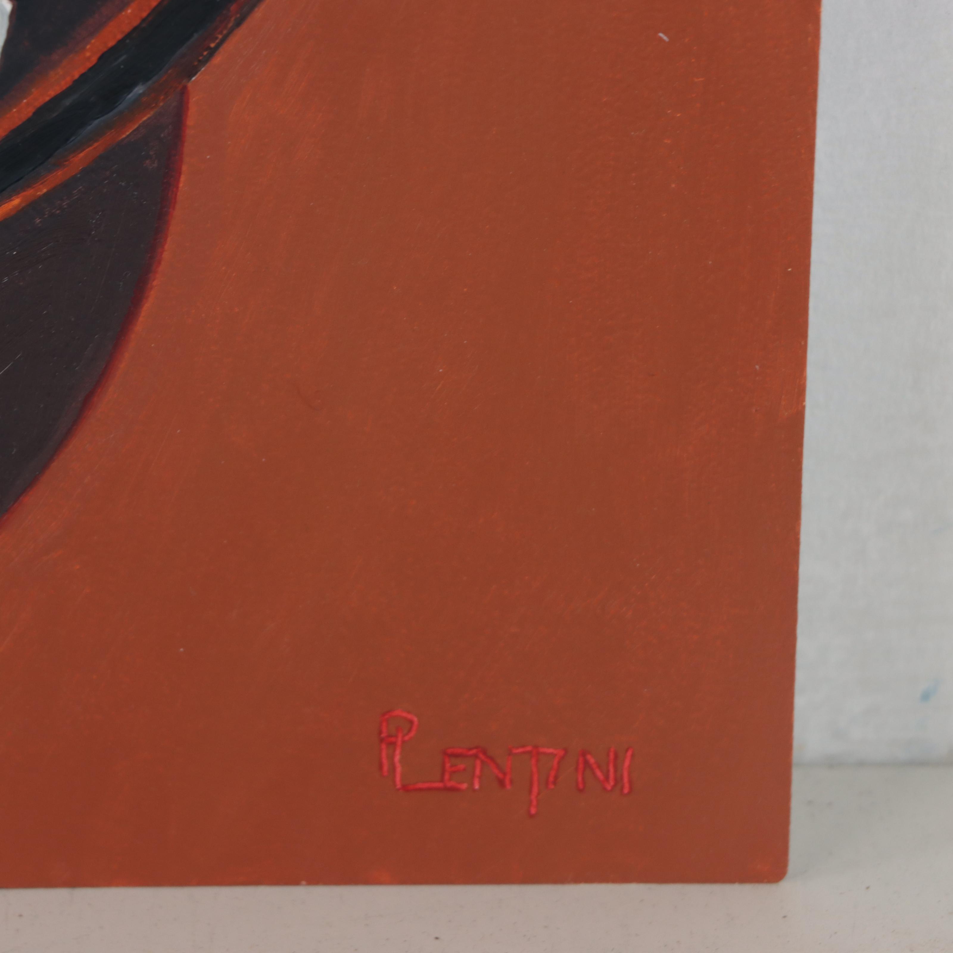 Peter Lentini Oil Painting "Ciotola," 21st Century