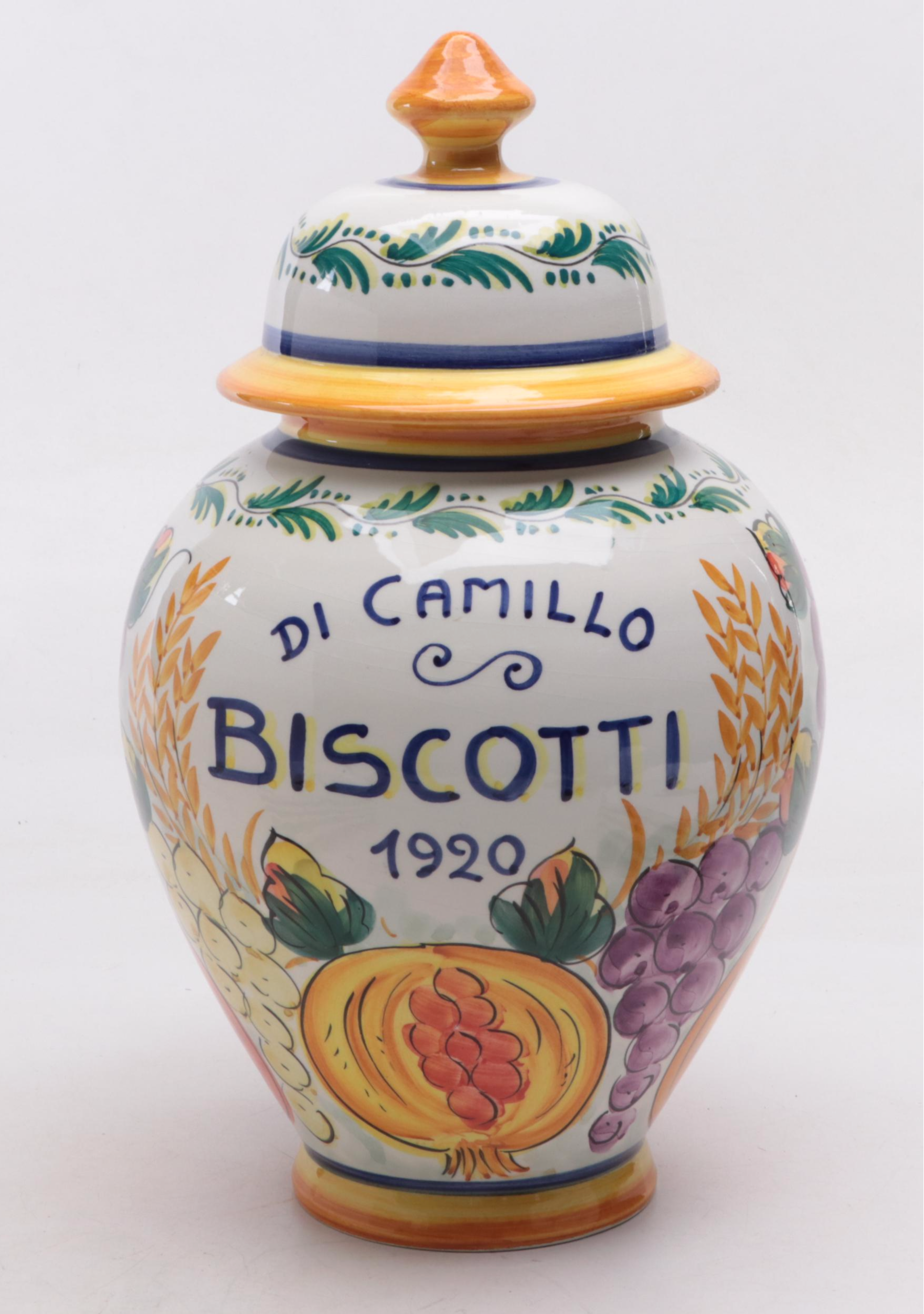 Vietri "Disappearing Grape" Plates with Other Italian Cookie Jar and More