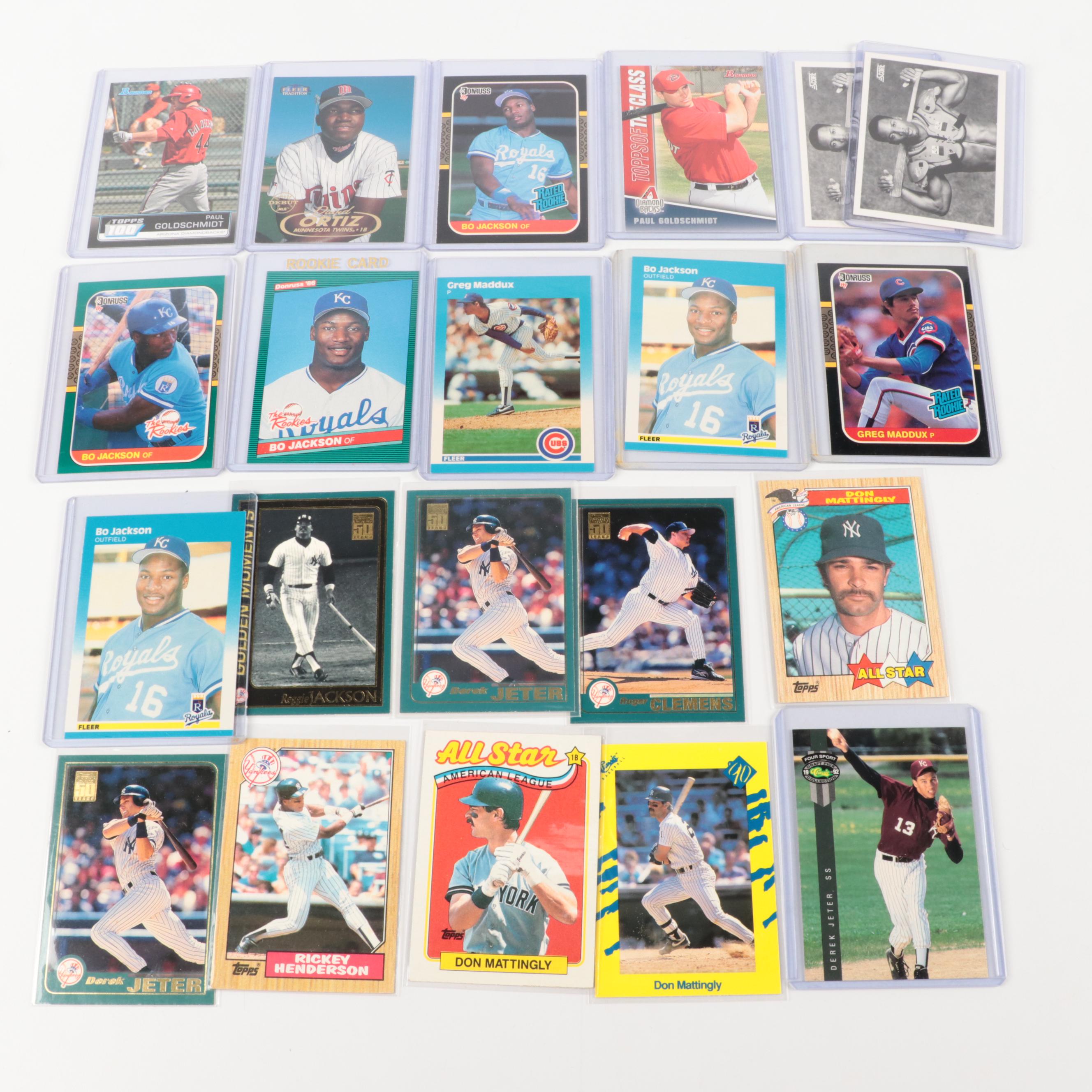 Ken Griffey Jr. Graded Rookie Card and More Baseball Cards, 1980s–2010s