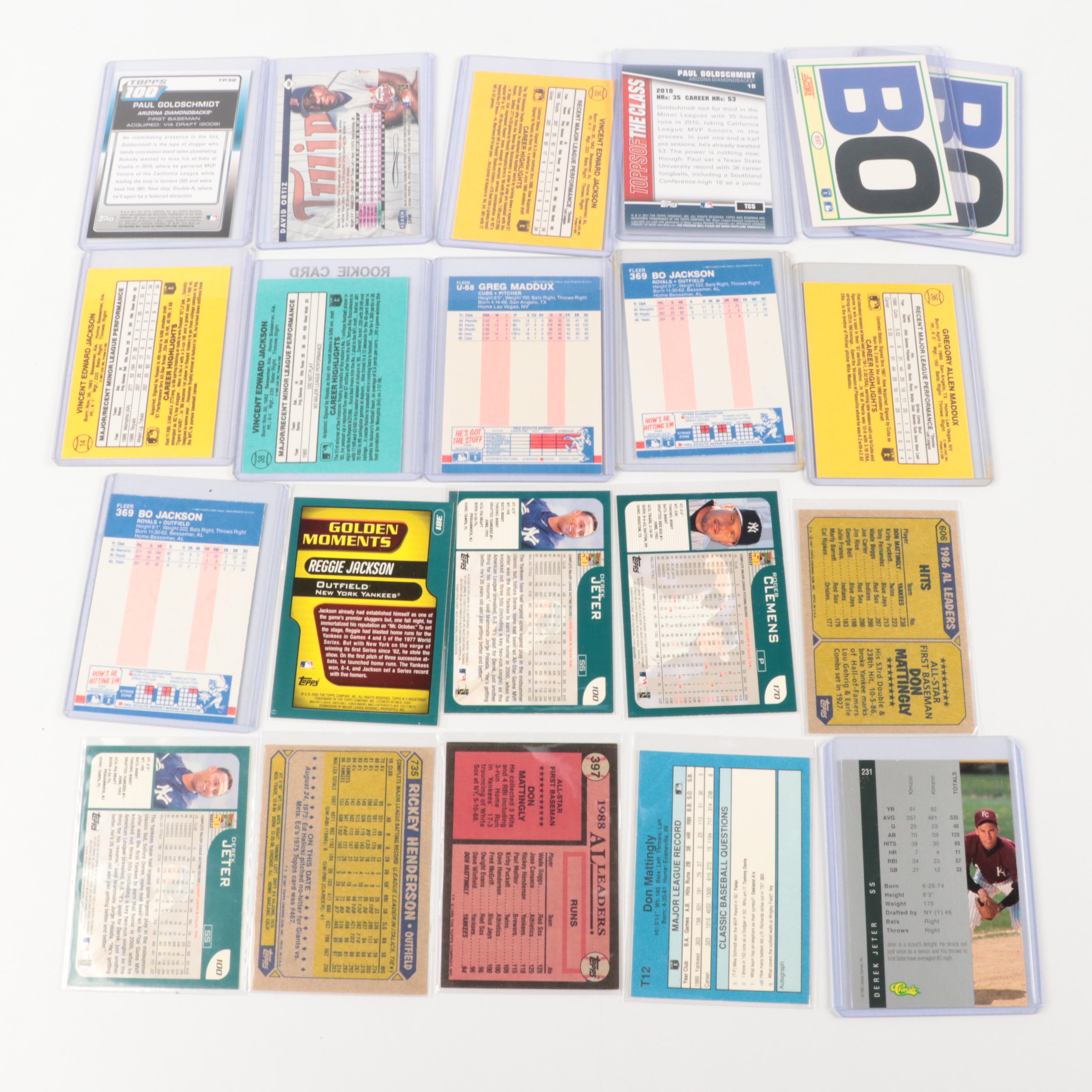 Ken Griffey Jr. Graded Rookie Card and More Baseball Cards, 1980s–2010s