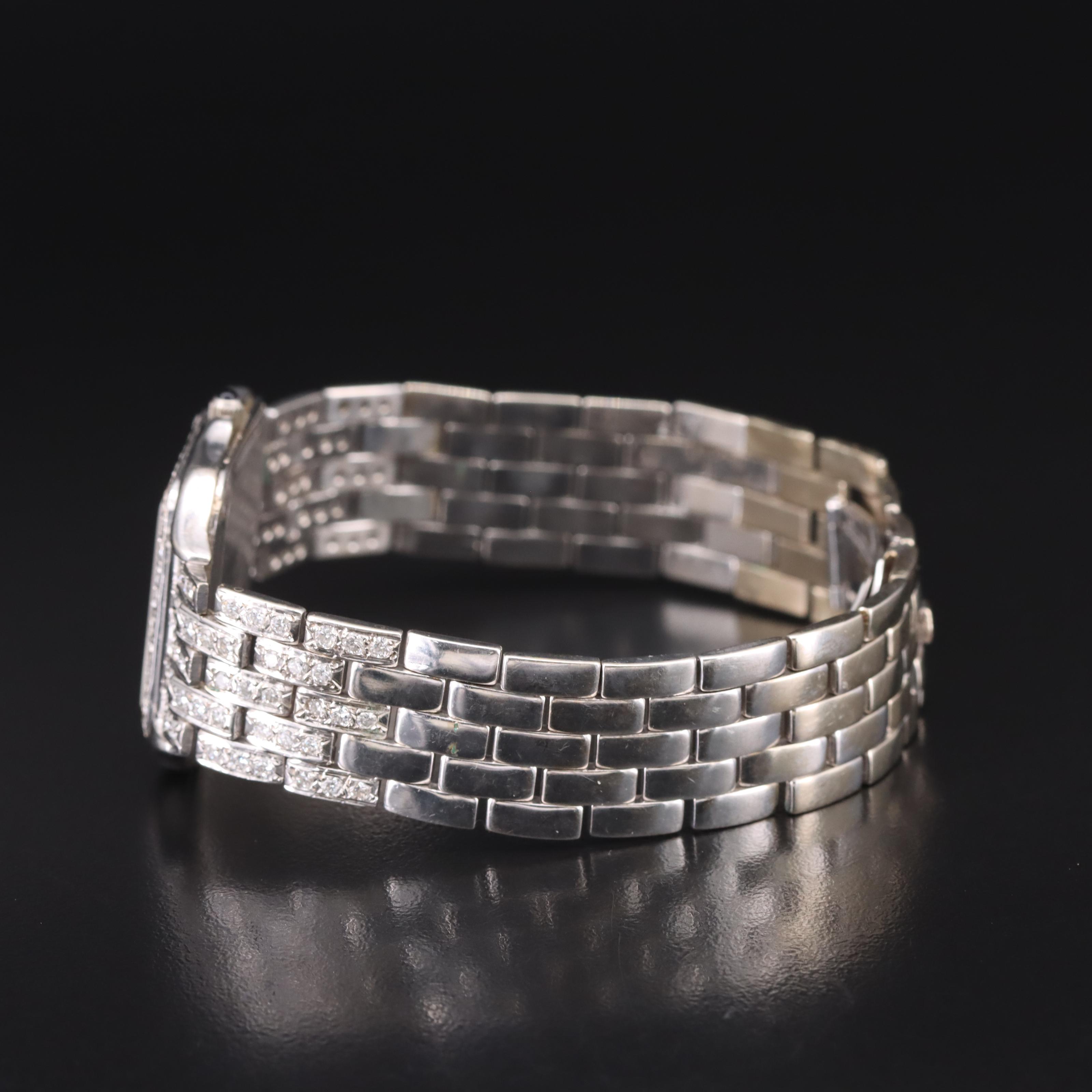 Gerard Petit 14K 2.39 CTW Diamond Watch