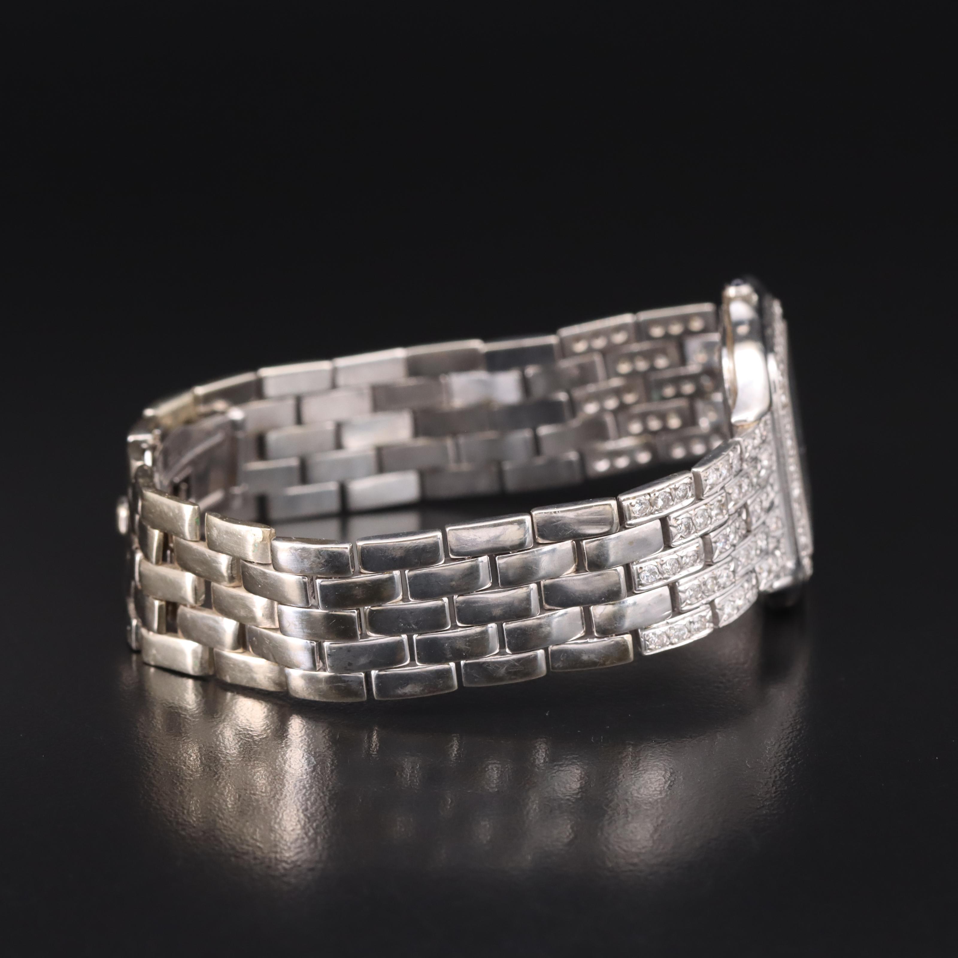 Gerard Petit 14K 2.39 CTW Diamond Watch