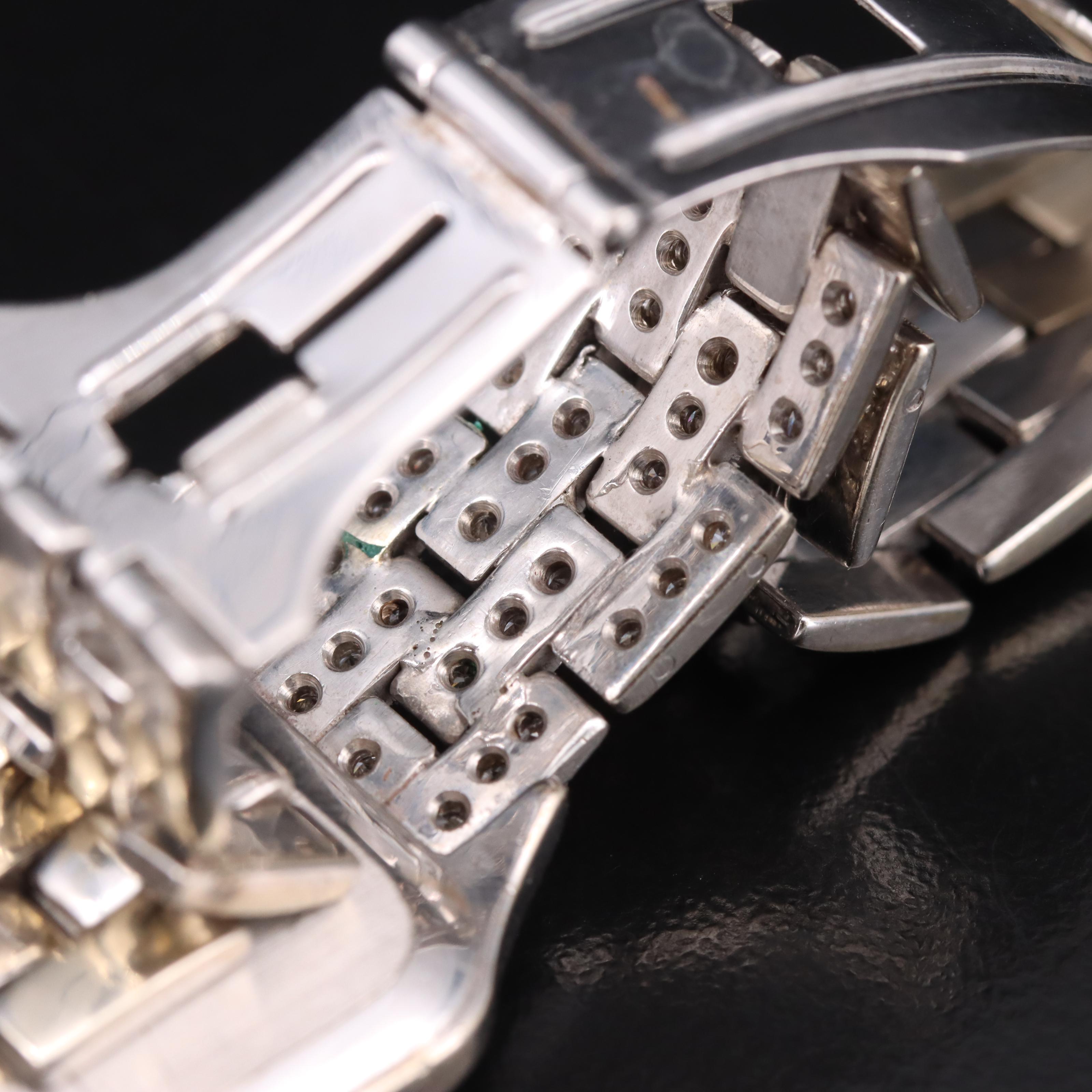 Gerard Petit 14K 2.39 CTW Diamond Watch