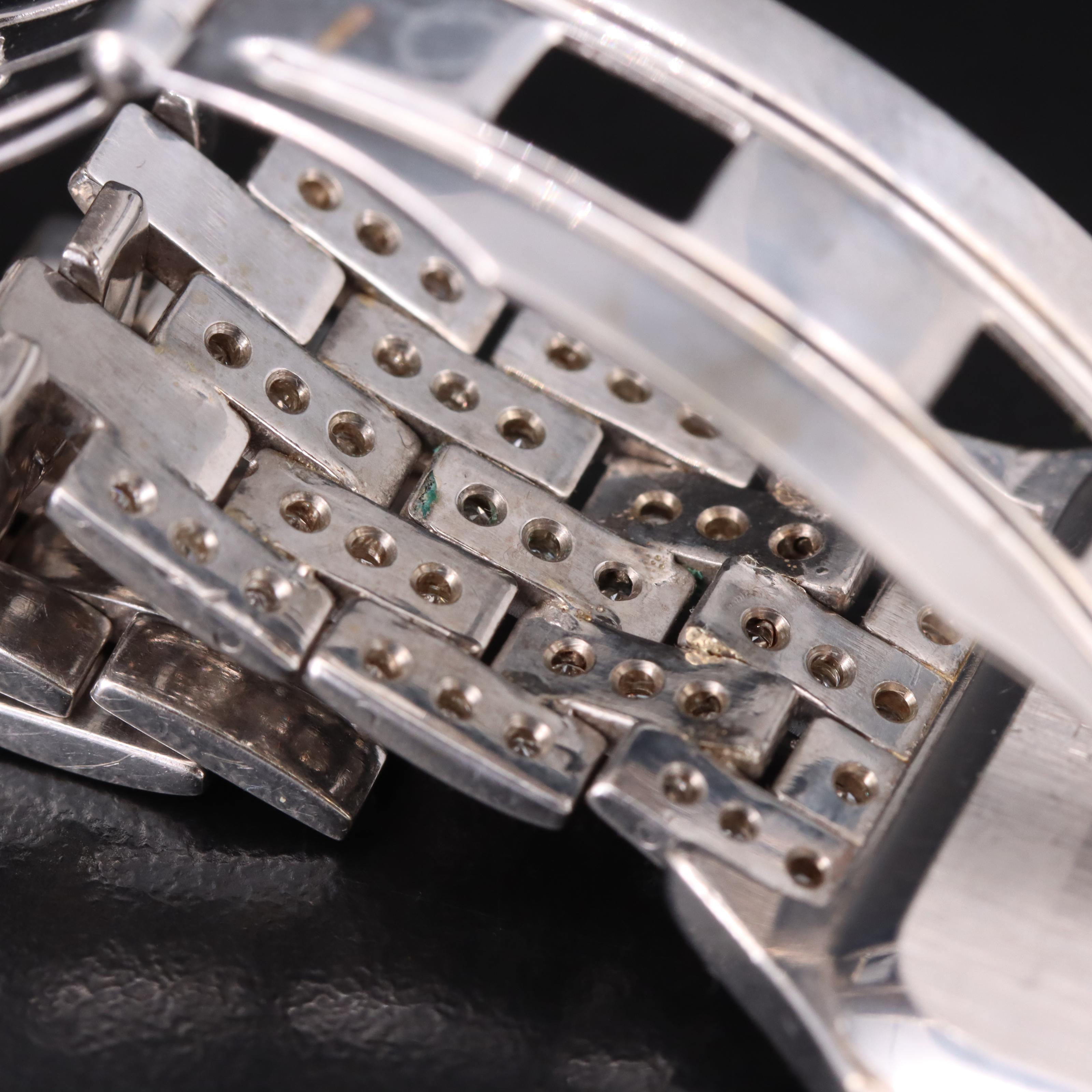 Gerard Petit 14K 2.39 CTW Diamond Watch