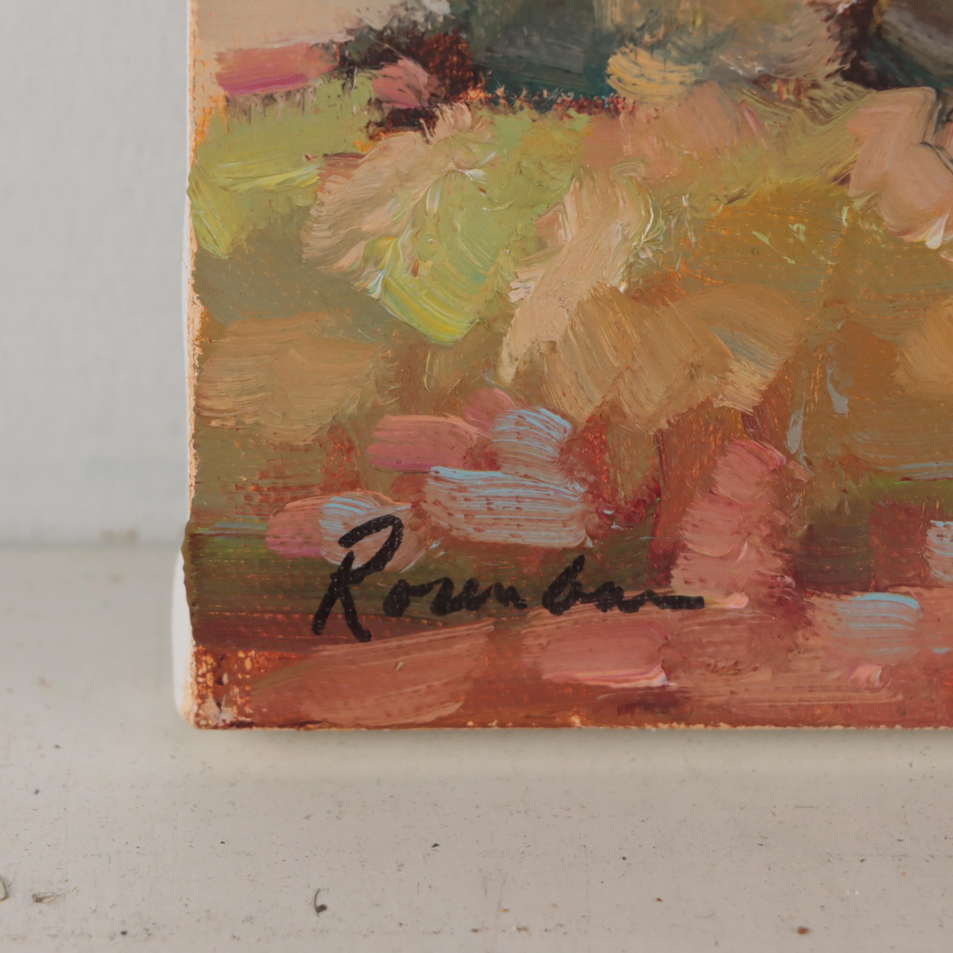 Sally Rosenbaum Landscape Oil Painting, 21st Century